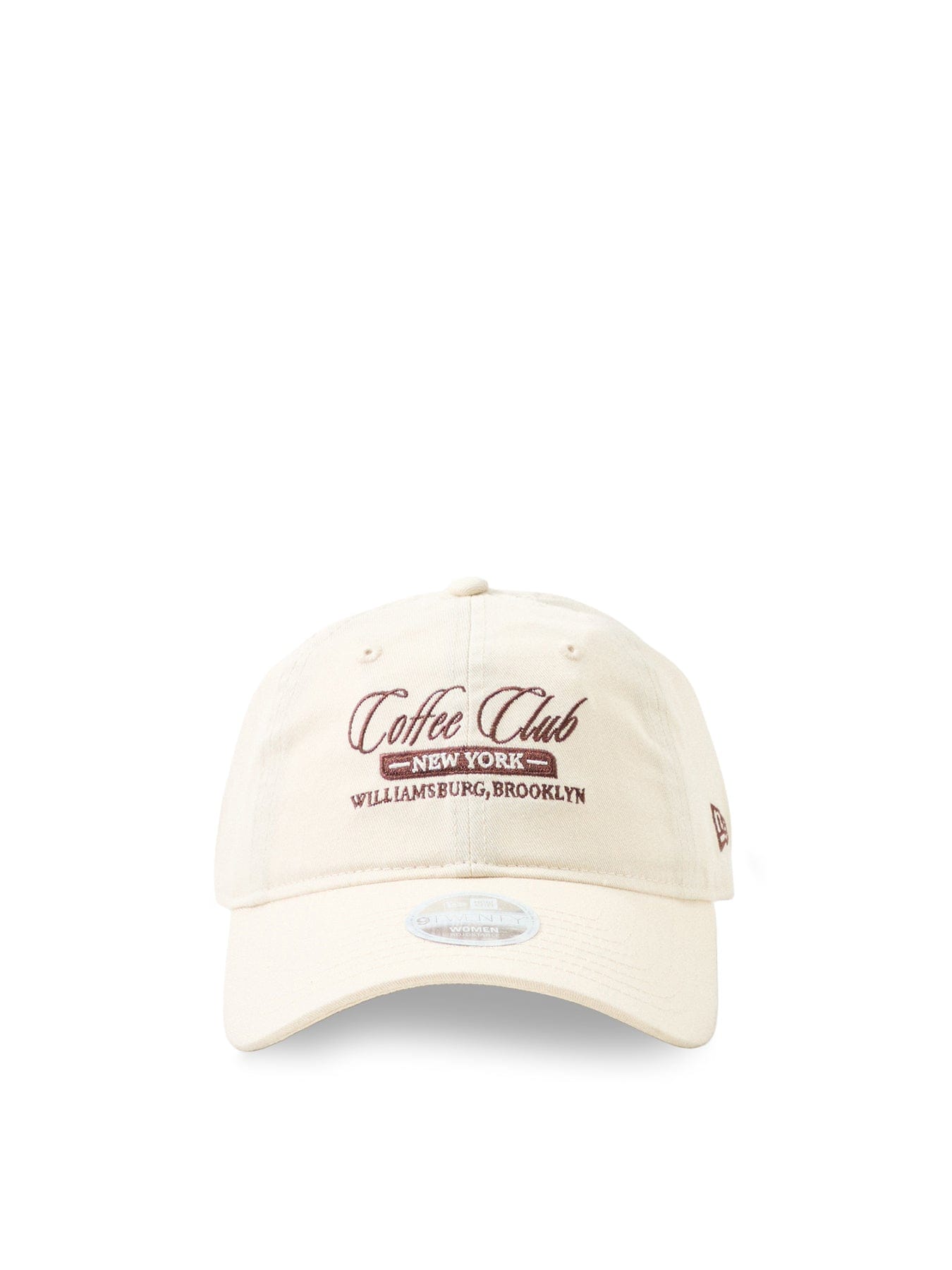 New Era Female Café Slogan 9TWENTY Cap Beige