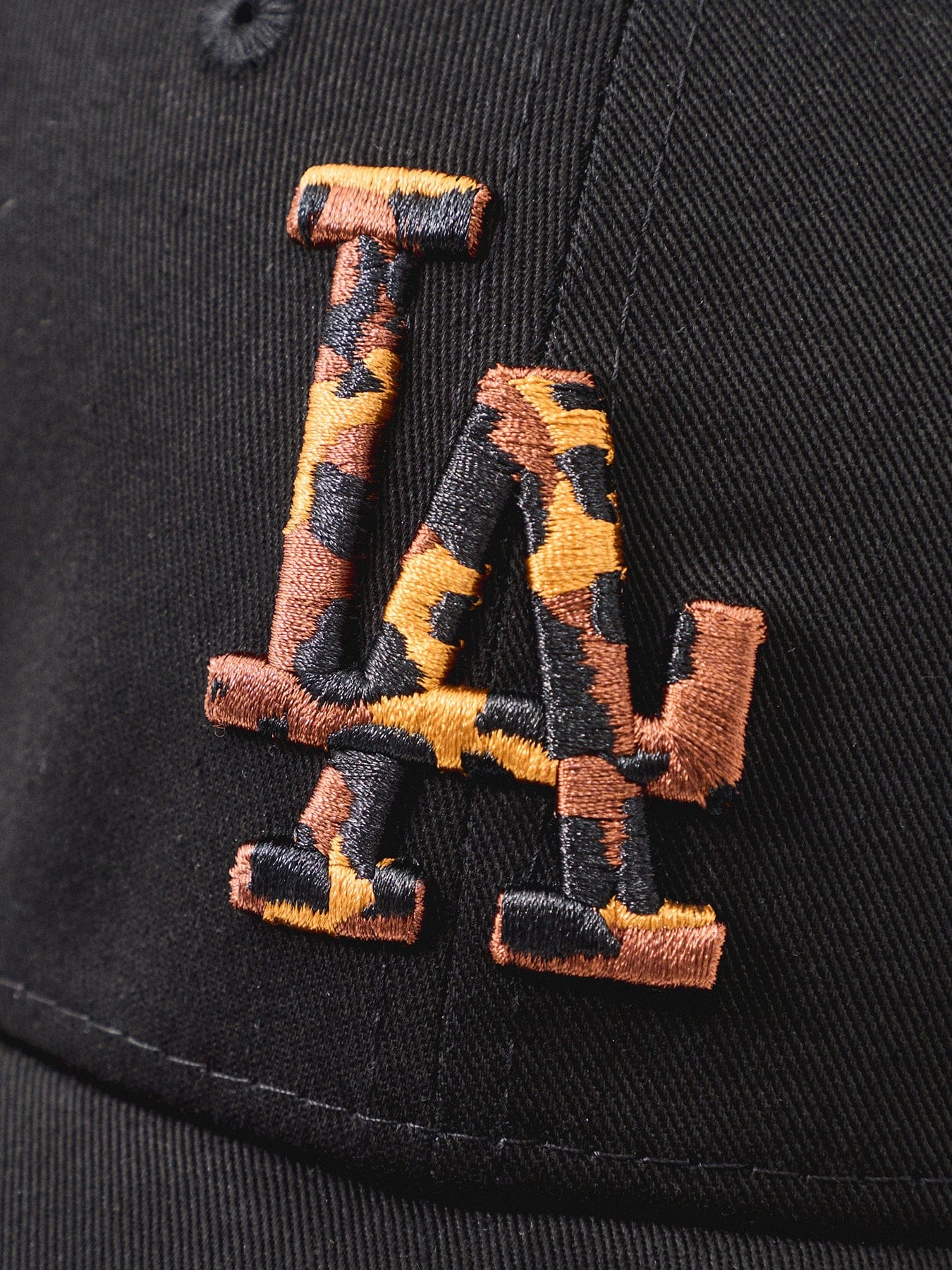 New Era Female Tort Infill 9FORTY LA Dodgers Cap Black