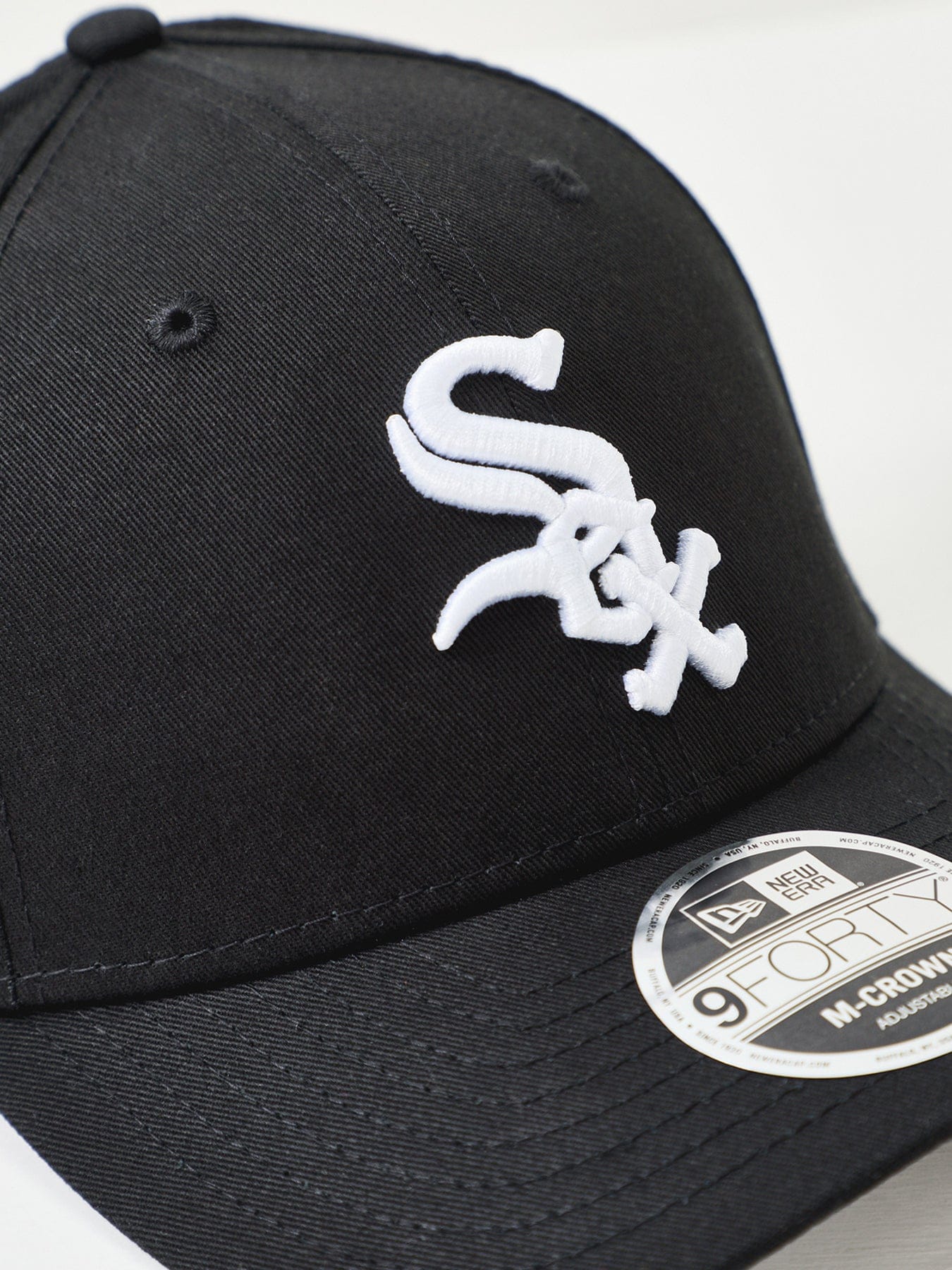 New Era MLB Side Script 9FORTY Chicago White Sox Cap Black