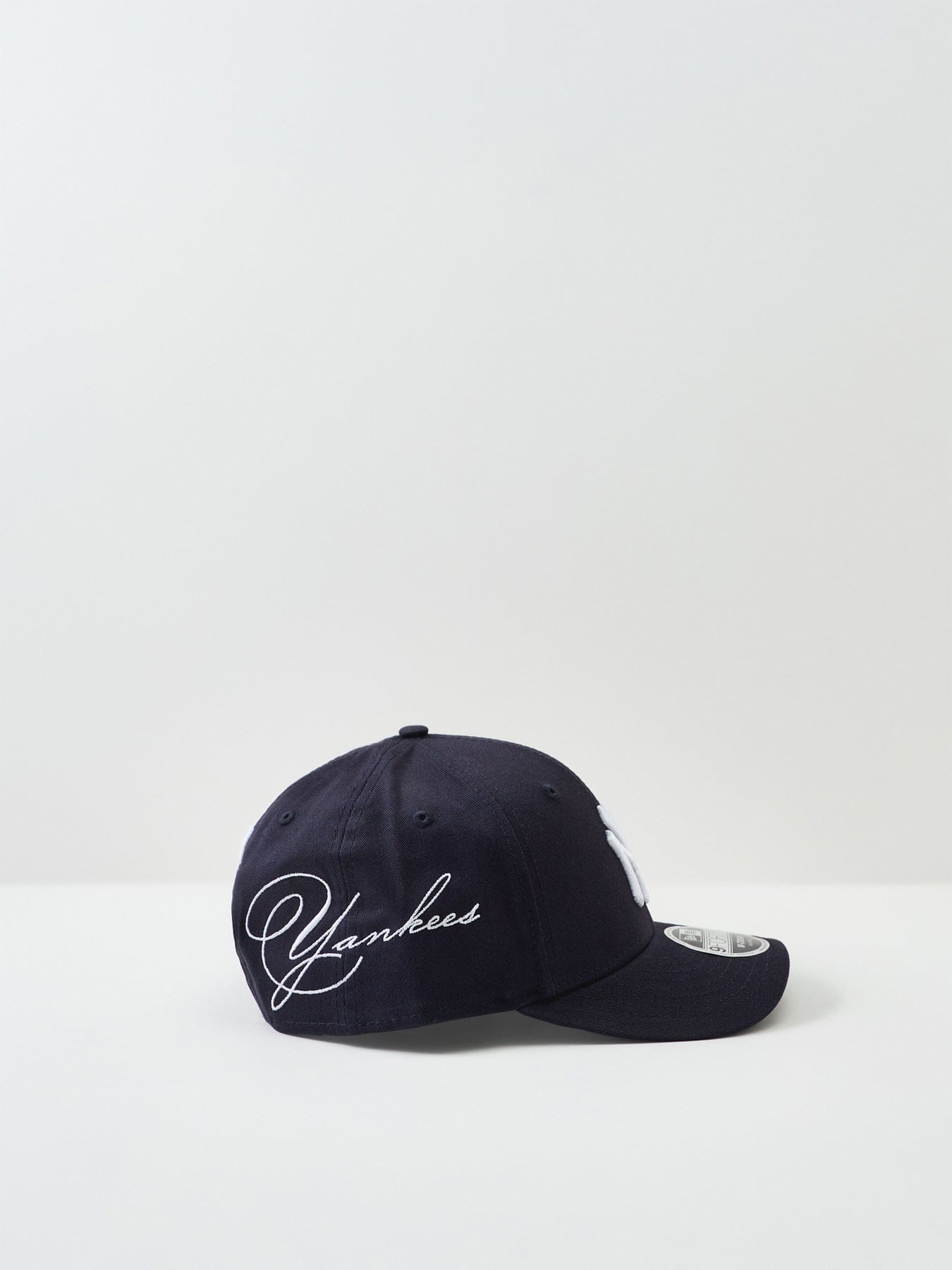 New Era MLB Side Script 9FORTY New York Yankees Cap Navy