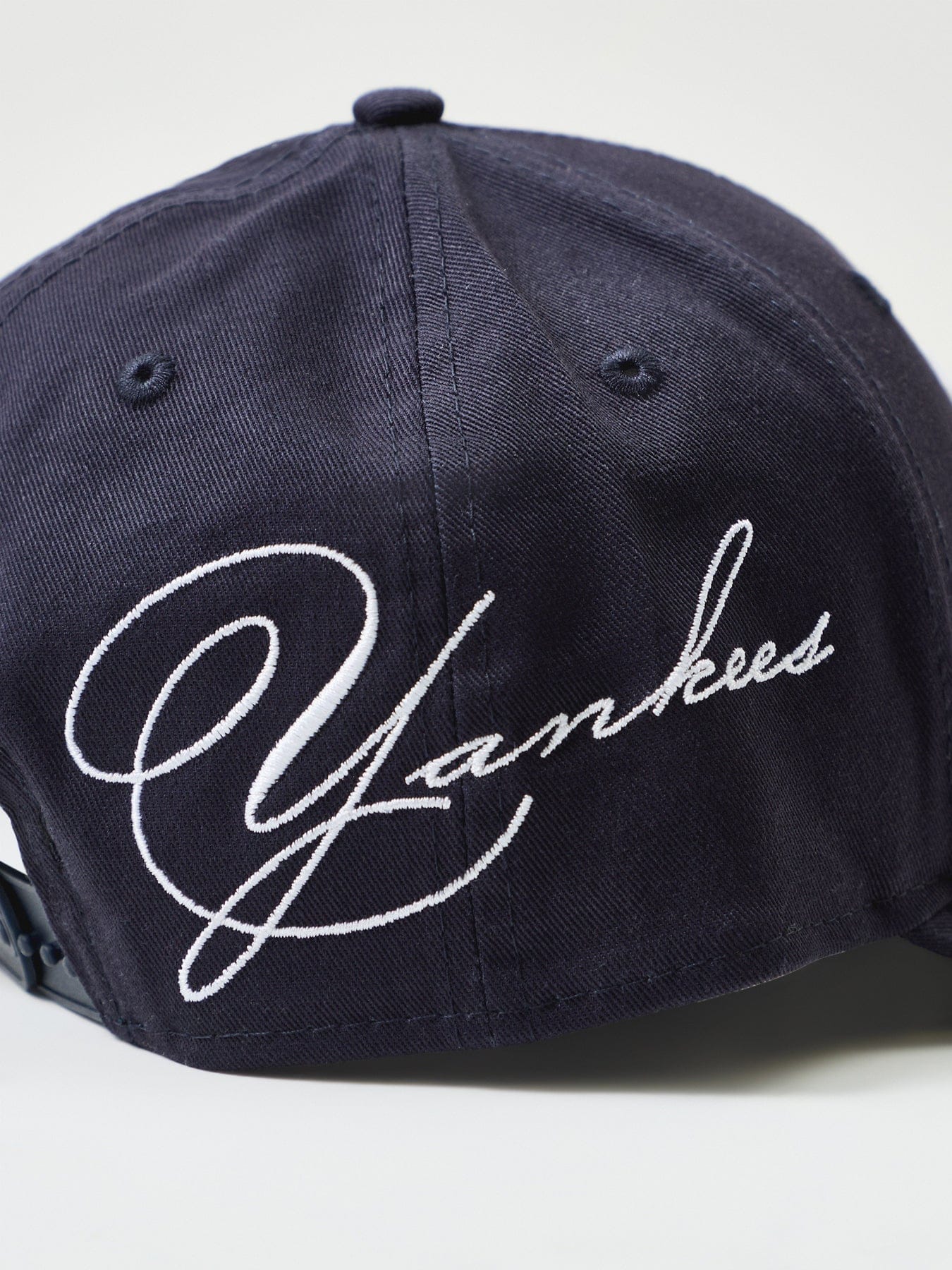 New Era MLB Side Script 9FORTY New York Yankees Cap Navy