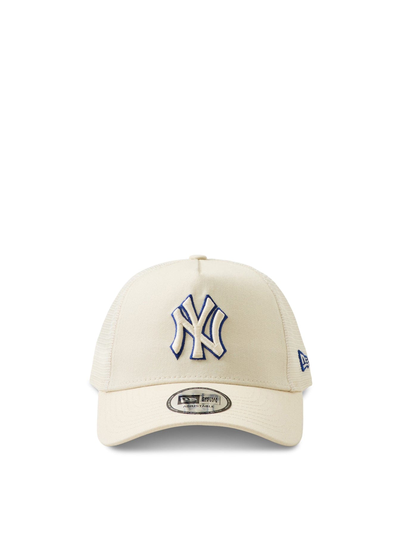 New Era Outline Trucker New York Yankees Cap White