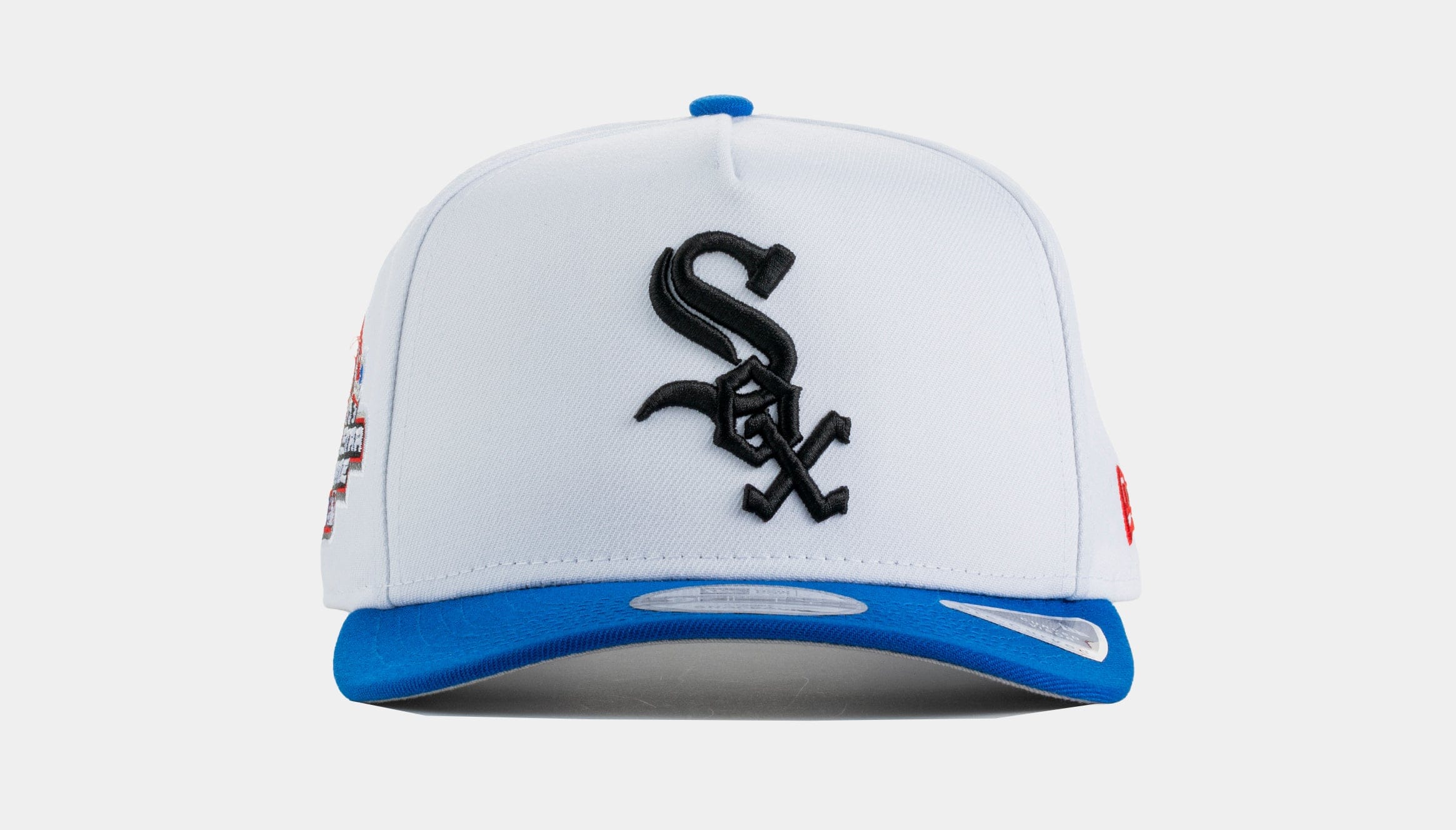 NEW ERA Chicago White Sox 950AF Curve Snapback Mens Hat (White/Blue)