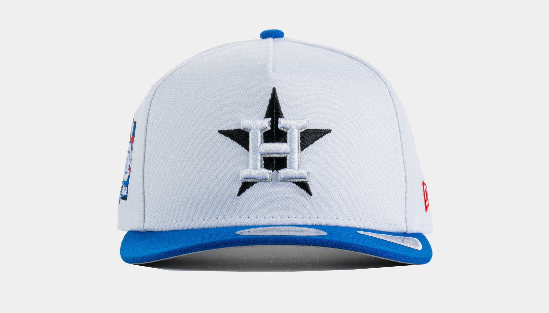 NEW ERA Houston Astros 950AF Curve Snapback Mens Hat (White/Blue)