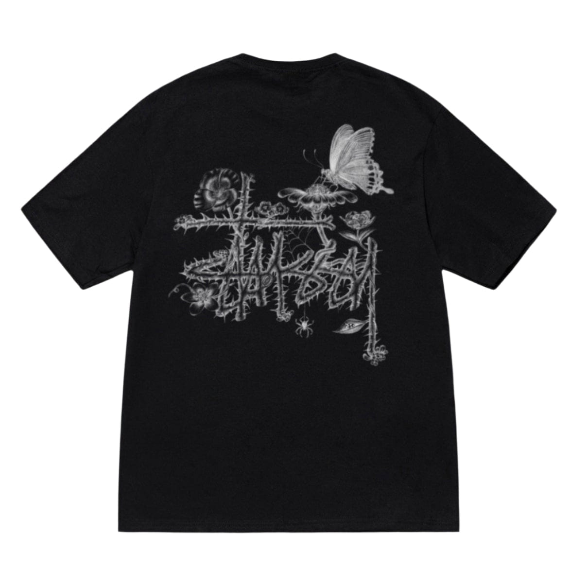 Stussy In Bloom T-Shirt Black