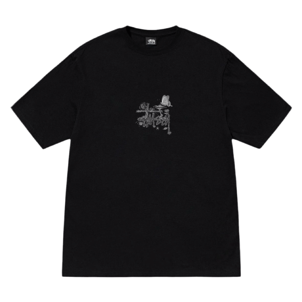 Stussy In Bloom T-Shirt Black