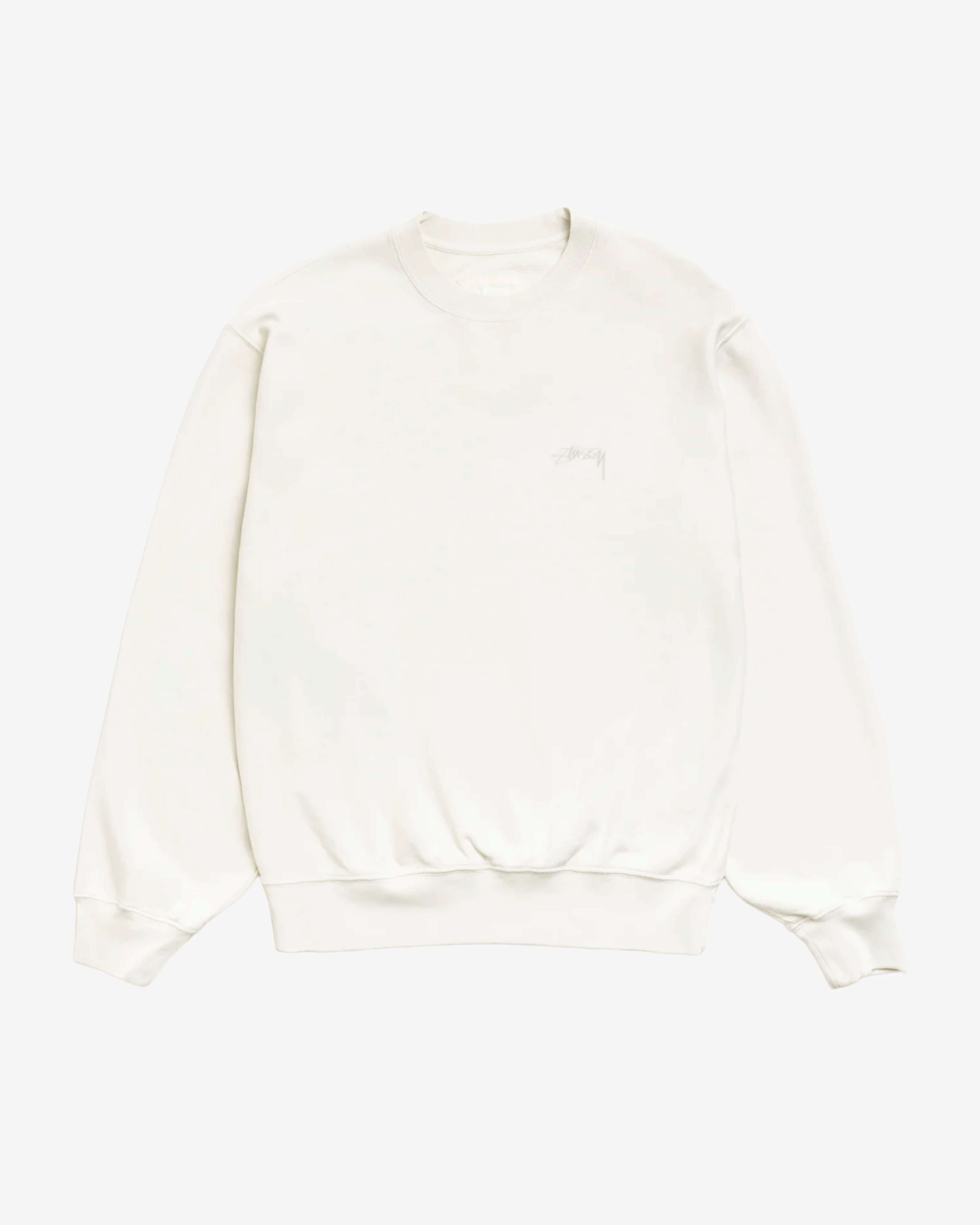 Stüssy - Men's Lightweight Terry Crew - (Off - White)