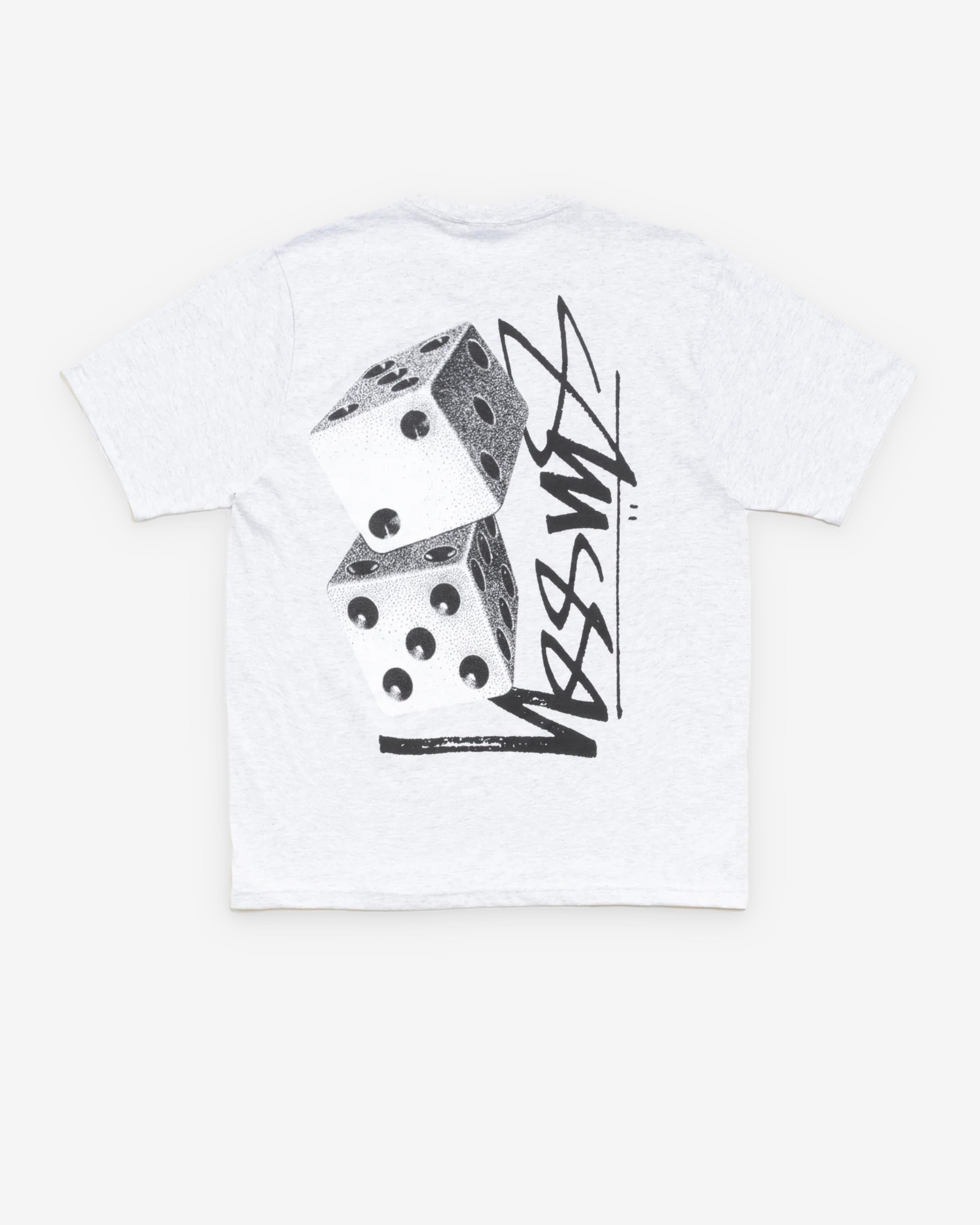 Stüssy - Men's Tall Dice T-Shirt - (Ash Heather)