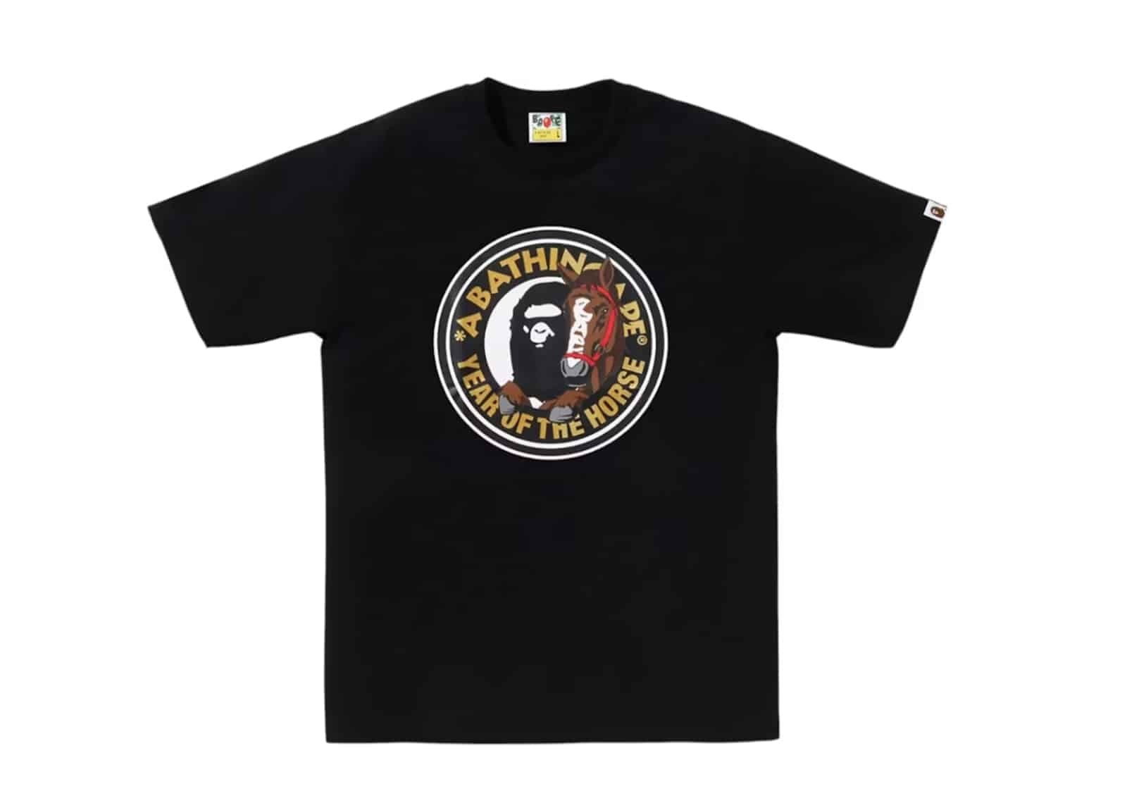 BAPE Year Of The Horse T-Shirt Black