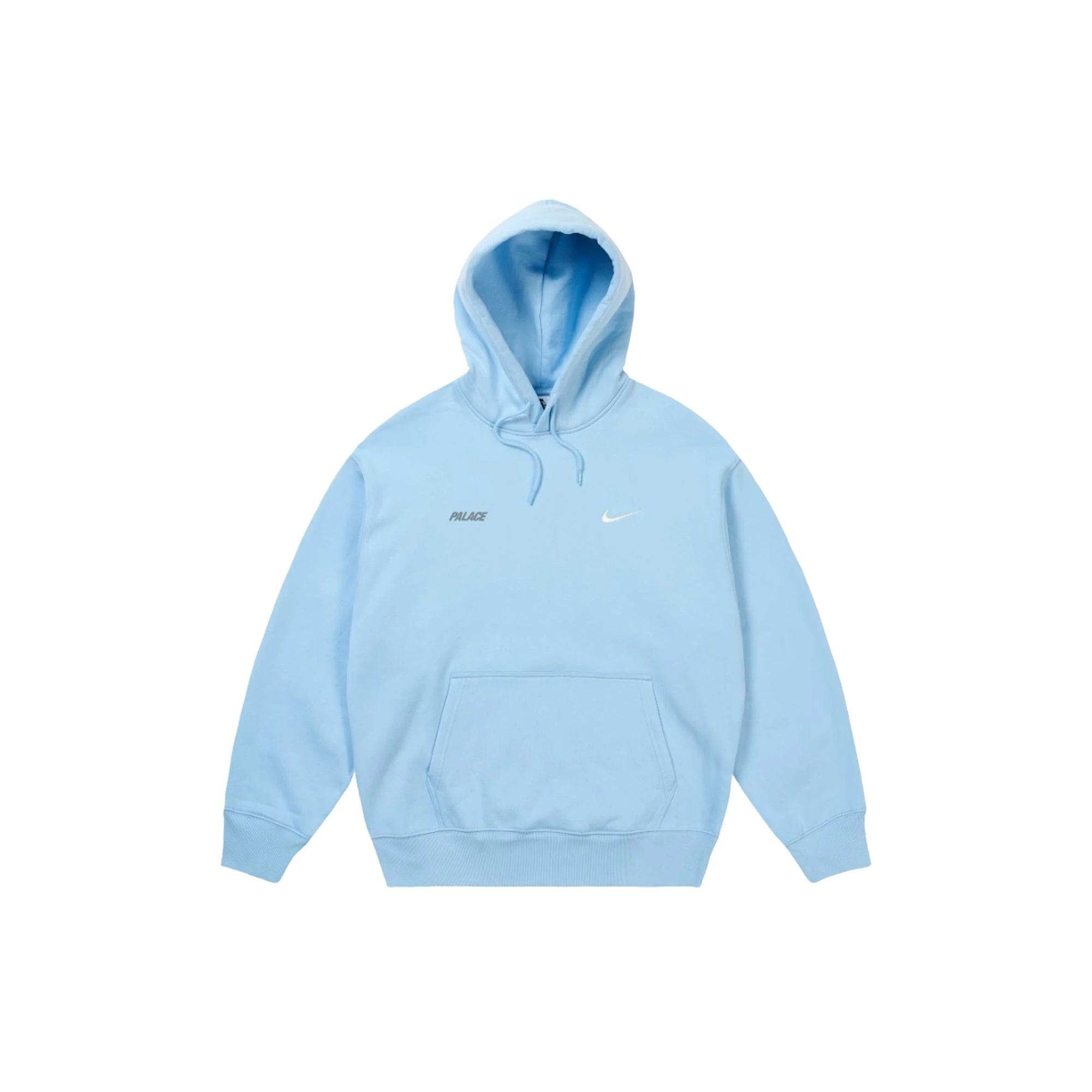 Palace x Nike Font Swoosh Hoodie Sky Blue (2026)