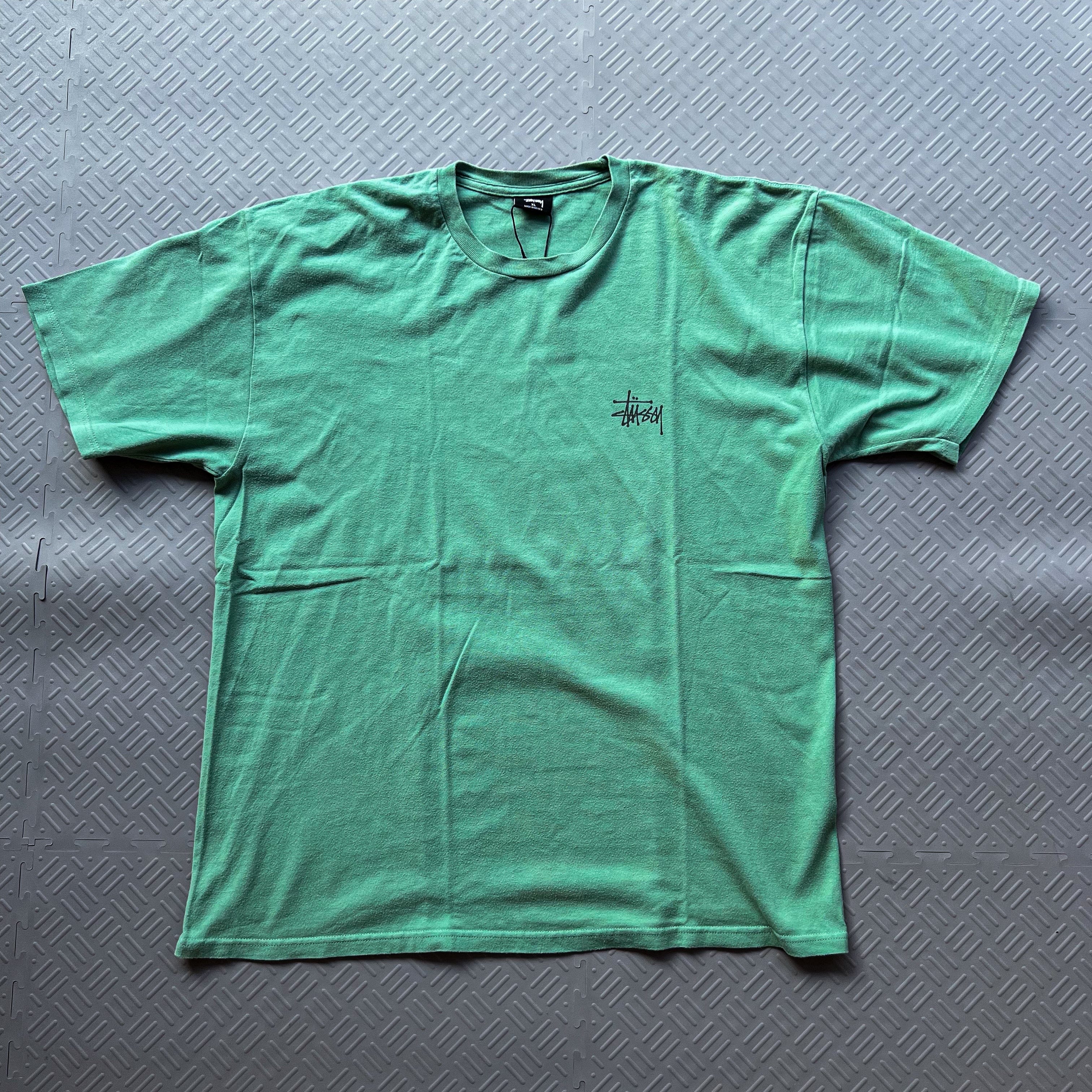 Stussy Basic Logo T-Shirt Green (L)