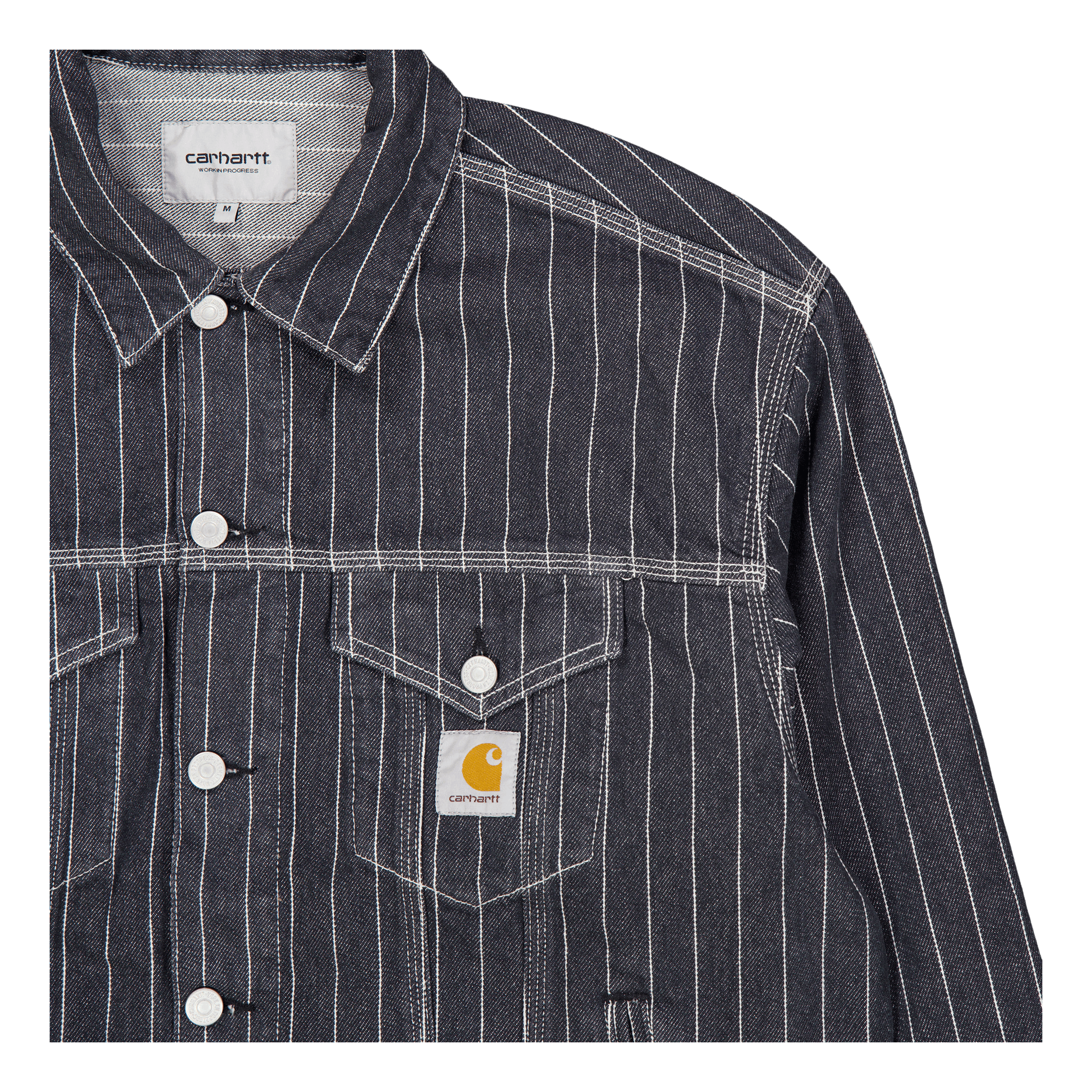 Carhartt WIP Orlean Jacket Orlean Stripe, Black / White