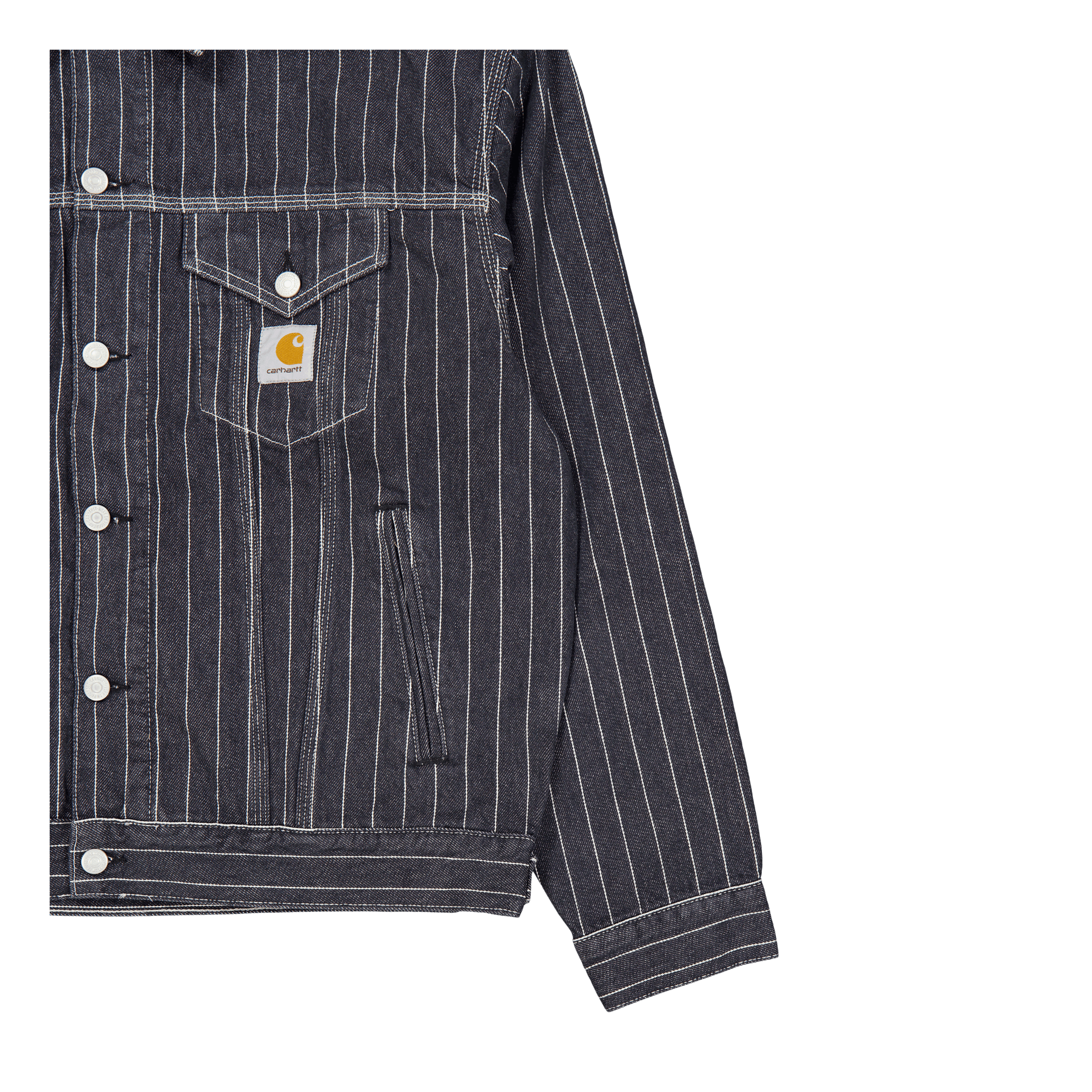 Carhartt WIP Orlean Jacket Orlean Stripe, Black / White