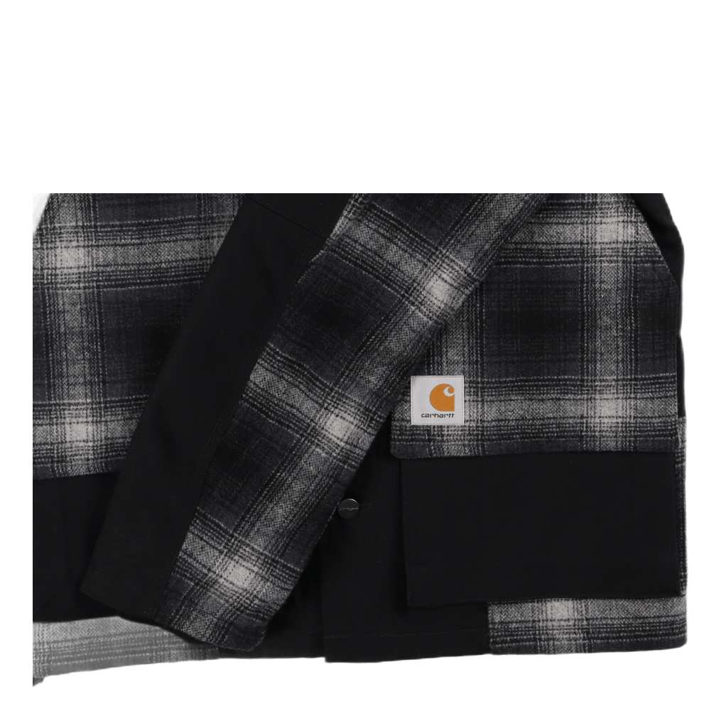 Carhartt WIP Highland Jacket Wool/polyester Black / Highland Check, Blacks