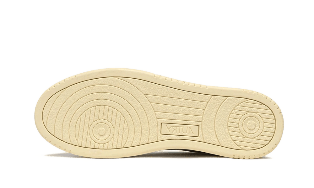AUTRY Medalist Low Leather Dream White Peach Pink