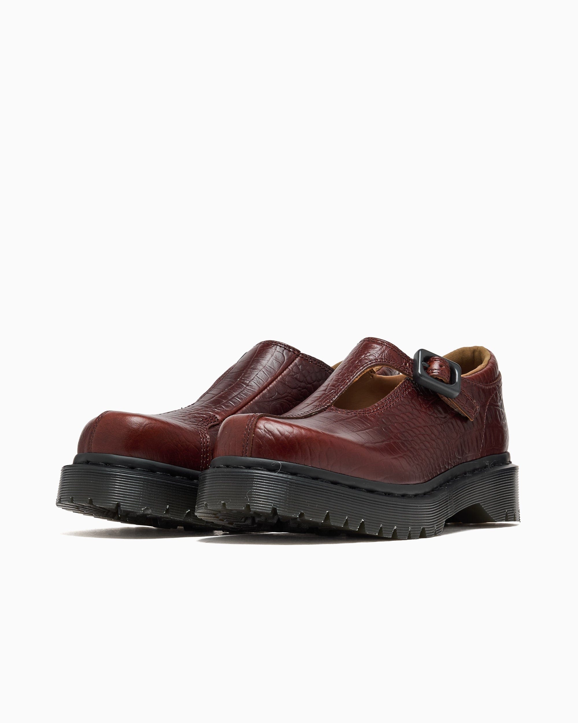 Dr. Martens Zapatos Dr. Martens Rejena Mary Jane Croc Emboss para mujer
