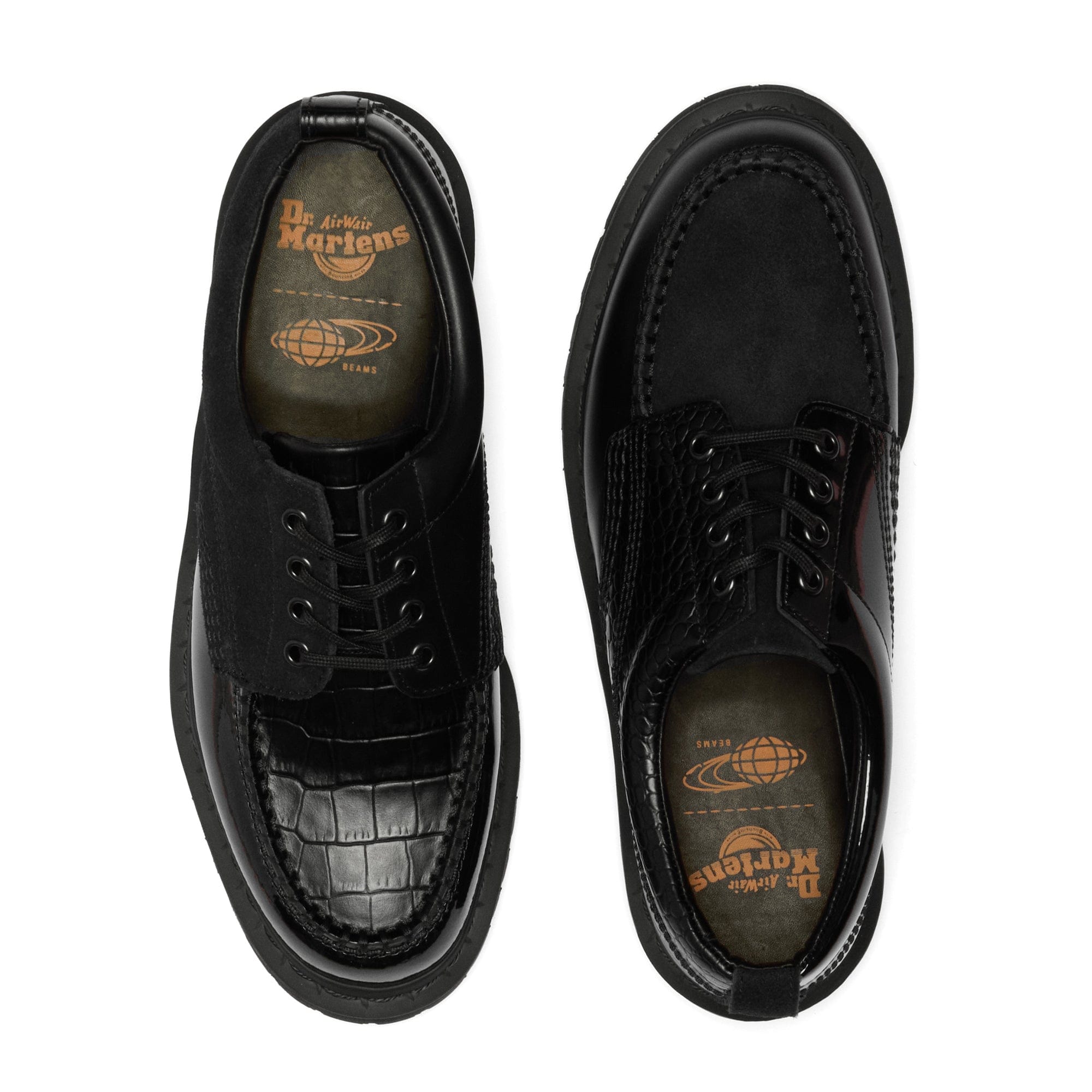 Dr. Martens x BEAMS Lowell - Black Orleans