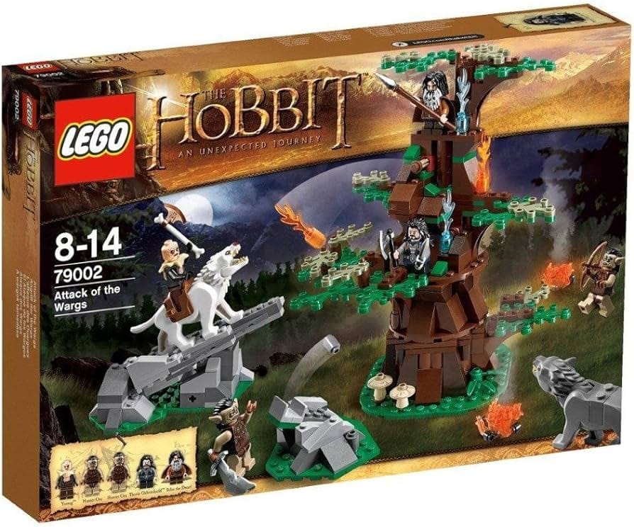 LEGO The Hobbit An Unexpected Journey Attack of the Wargs 79002 (Shelf Wear)