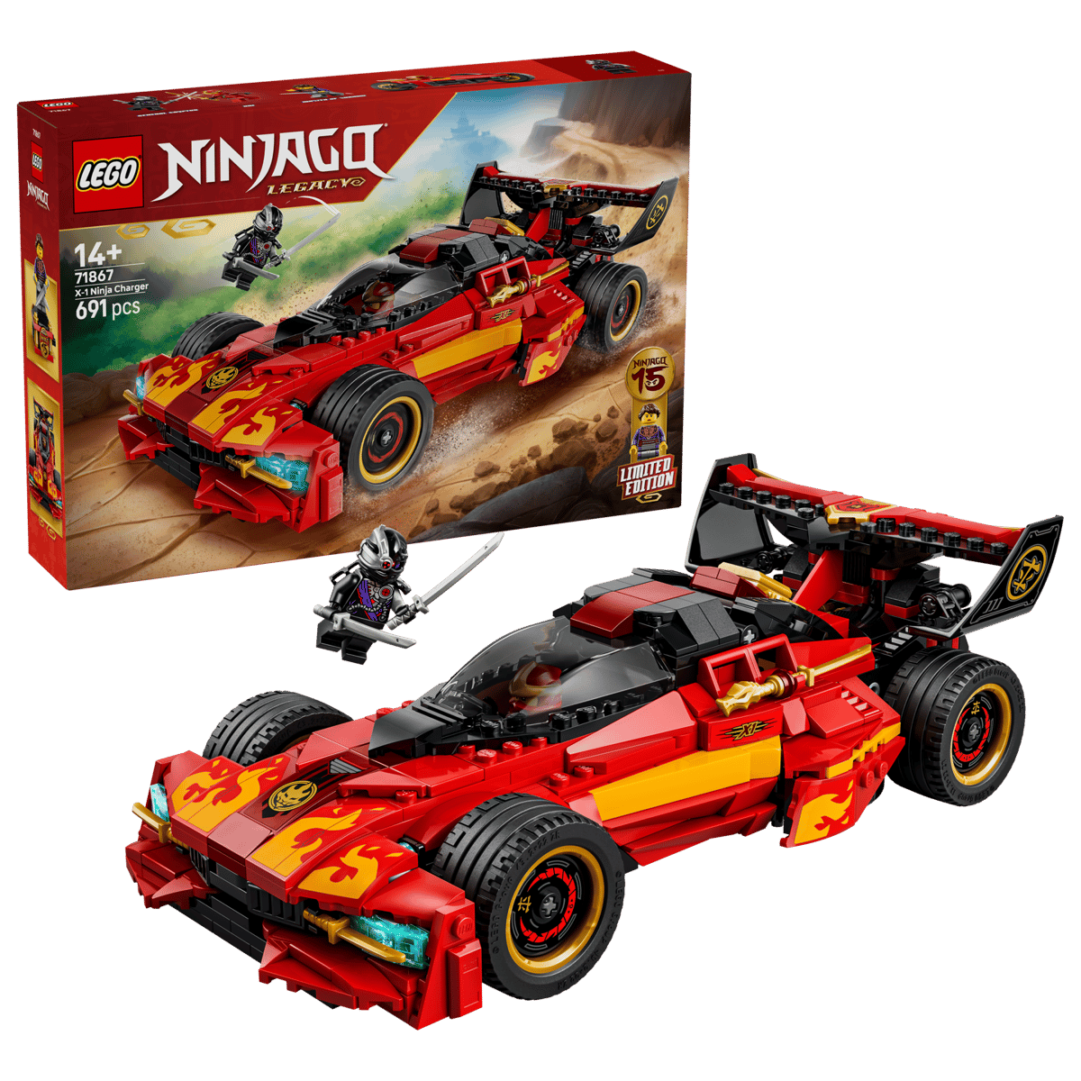 LEGO® NINJAGO® X - 1 Ninja Charger 15th Anniversary 71867