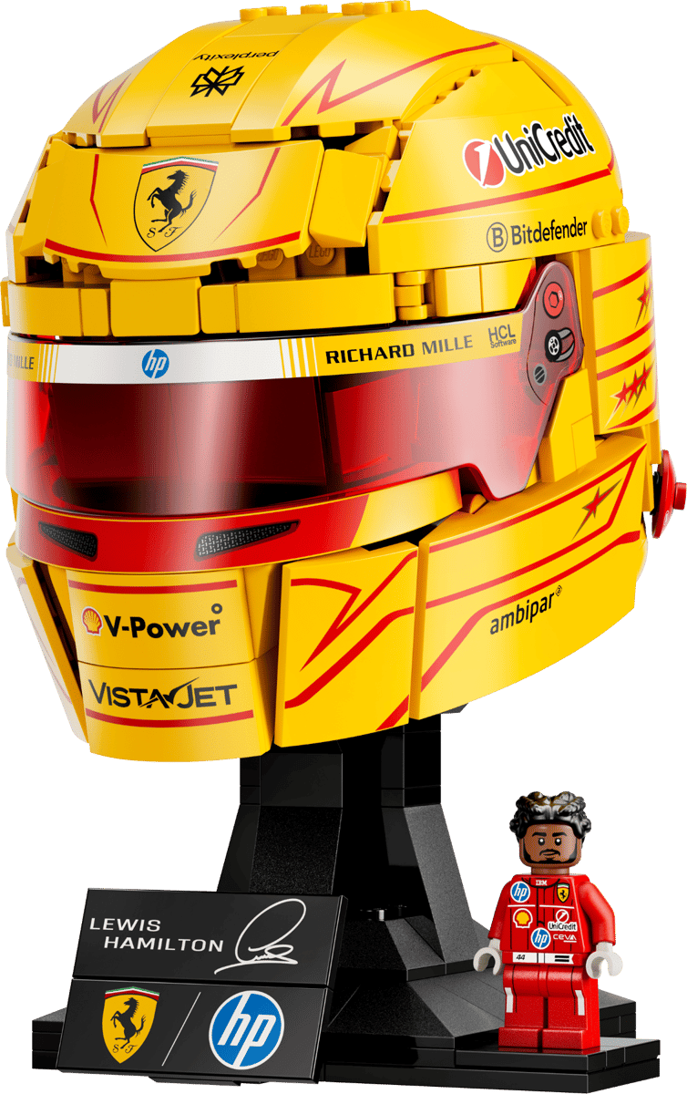 LEGO® Editions Scuderia Ferrari HP Lewis Hamilton Helmet 43022
