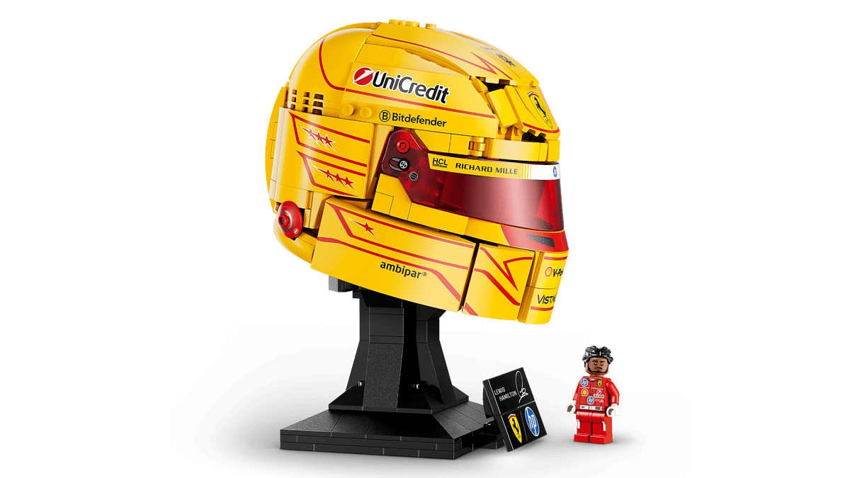 LEGO® Editions Scuderia Ferrari HP Lewis Hamilton Helmet 43022