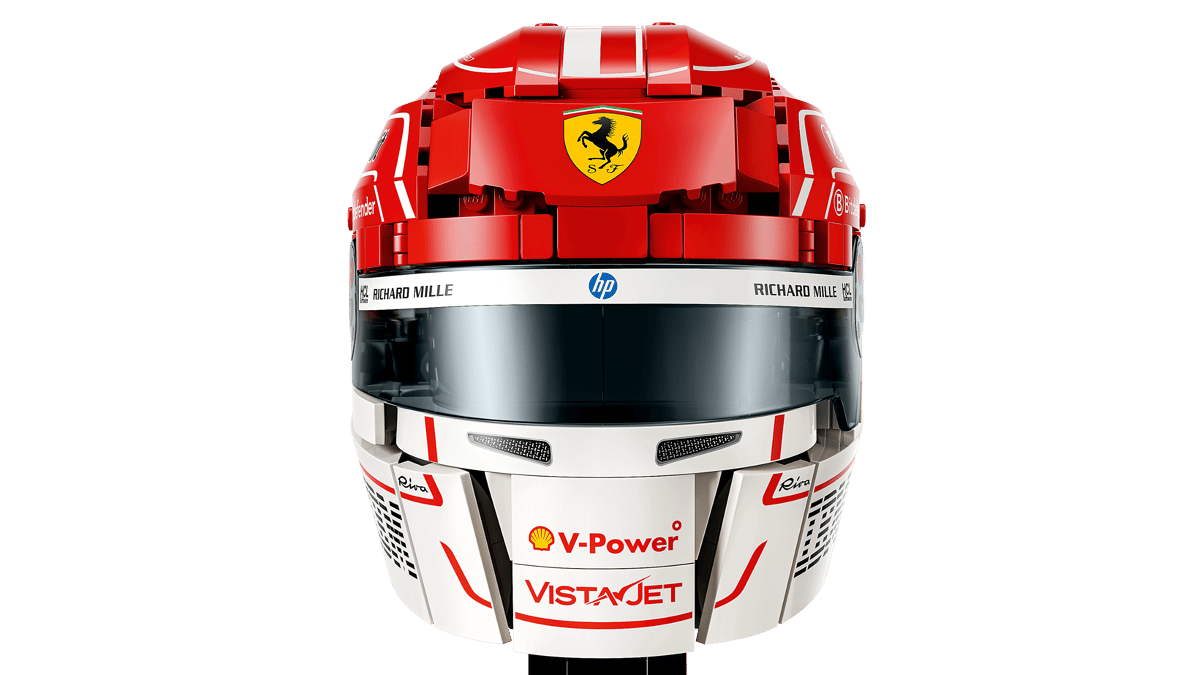 LEGO® Editions Scuderia Ferrari HP Charles Leclerc Helmet 43014