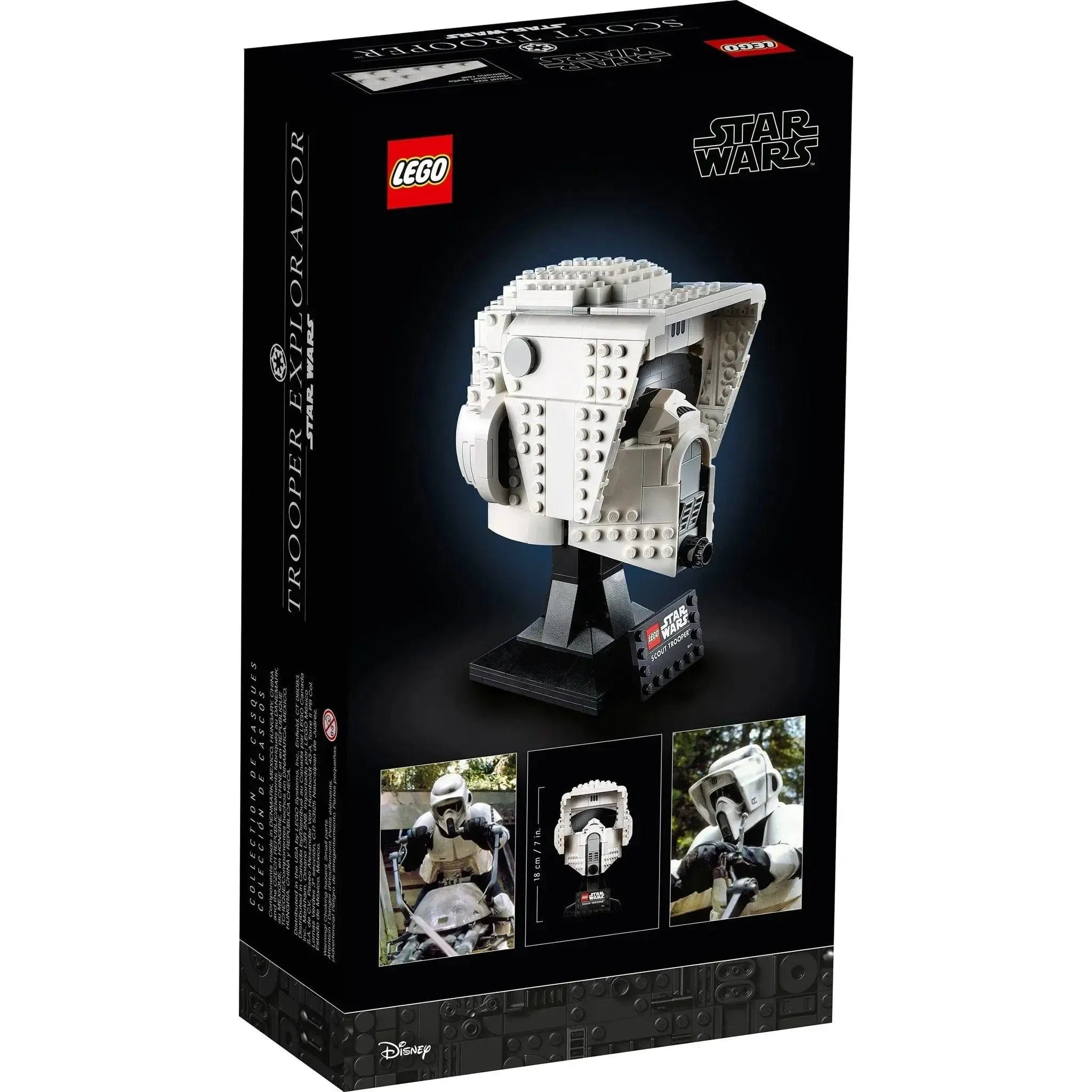 LEGO [Star Wars] - Scout Trooper Helmet Building Set - Helmet Collection Series (75305)