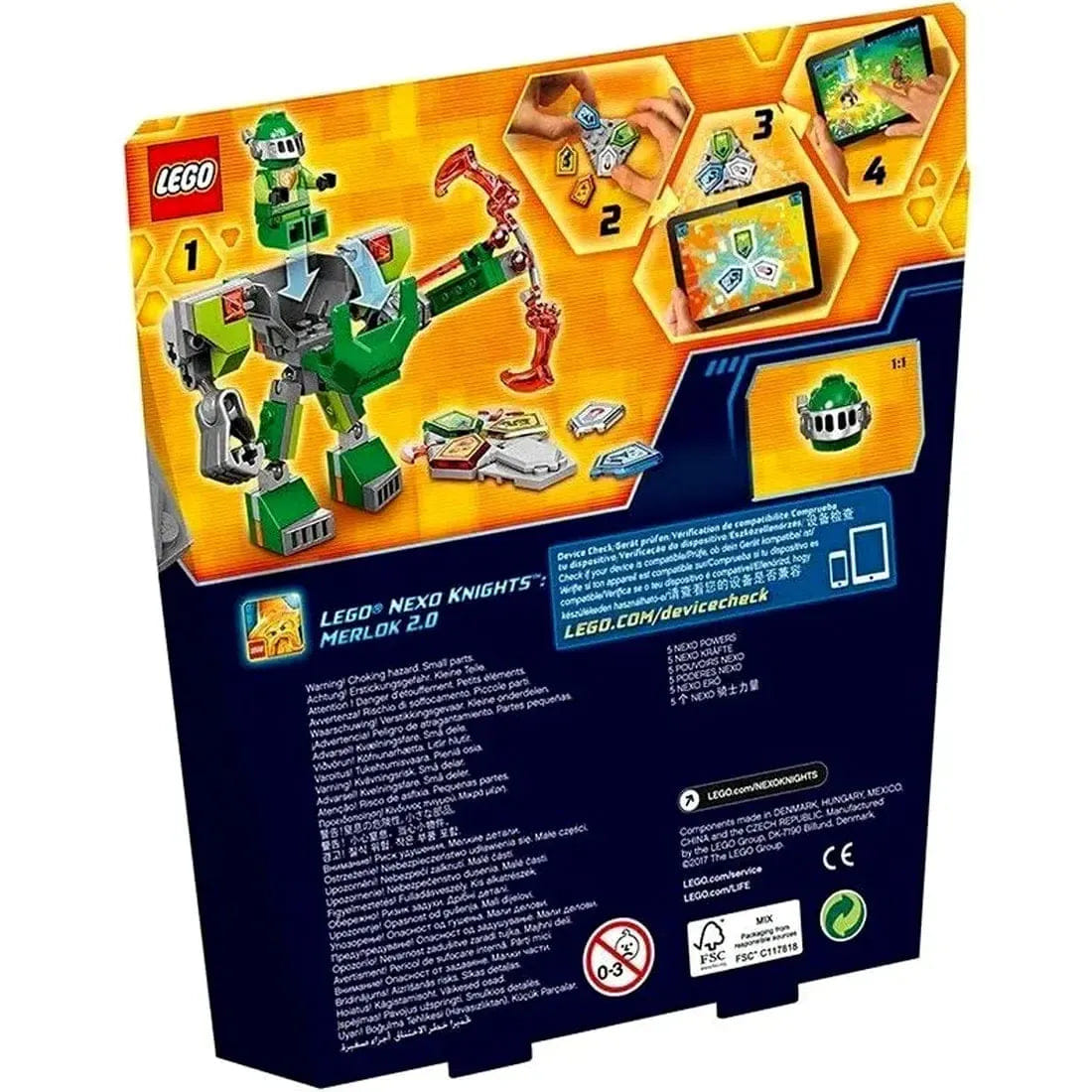 LEGO [Nexo Knights] - Battle Suit Aaron Building Set - Battle Suits Series (70364)