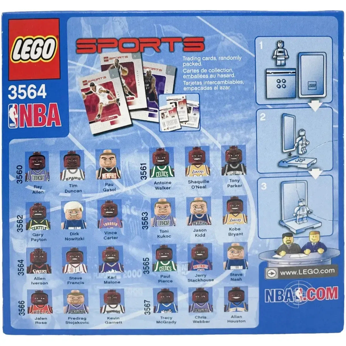 LEGO [Sports] - NBA Collectors #6 Building Set - Basketball Series (3565)