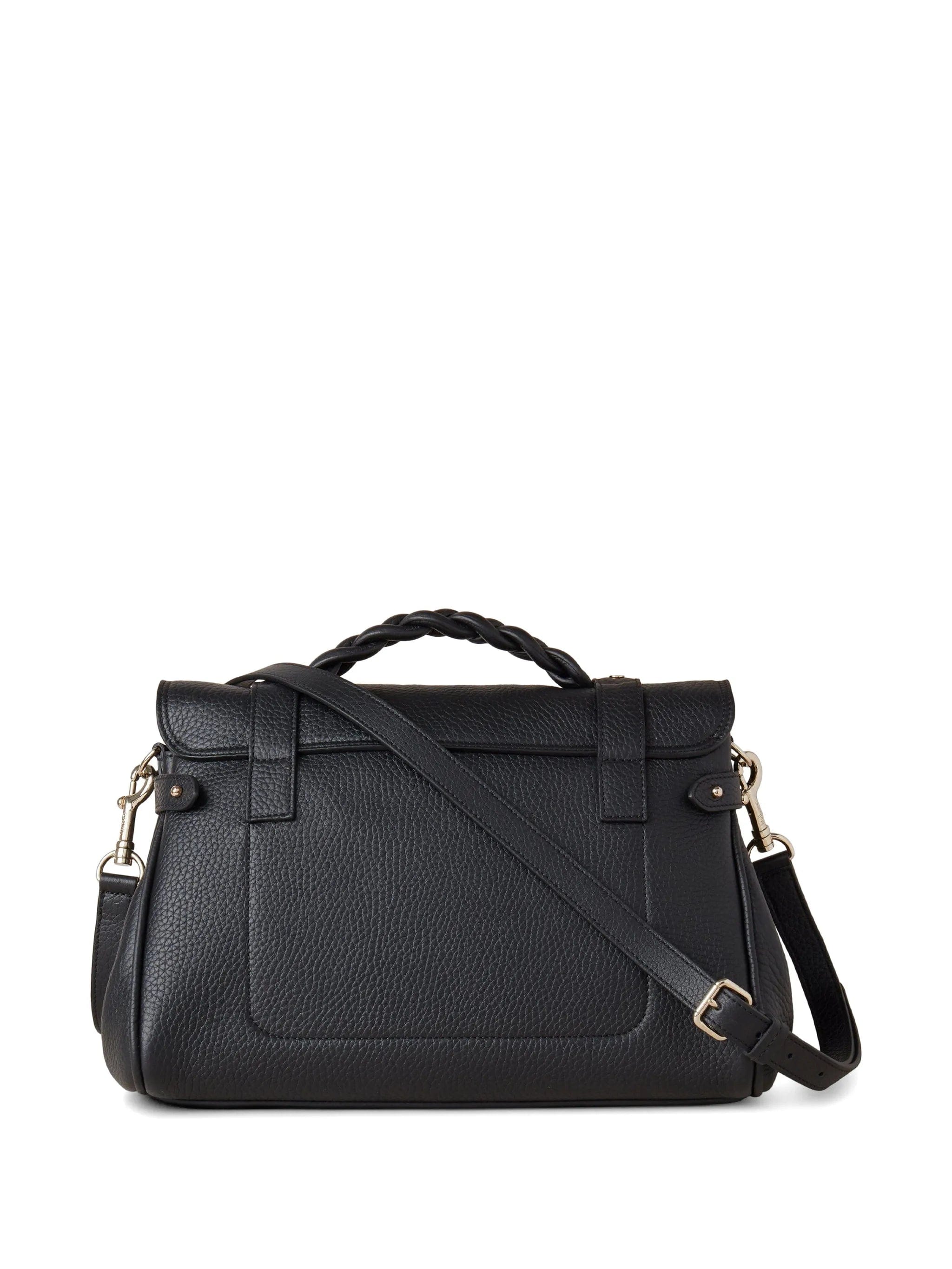 Mulberry Alexa braided handle buckle tote bag