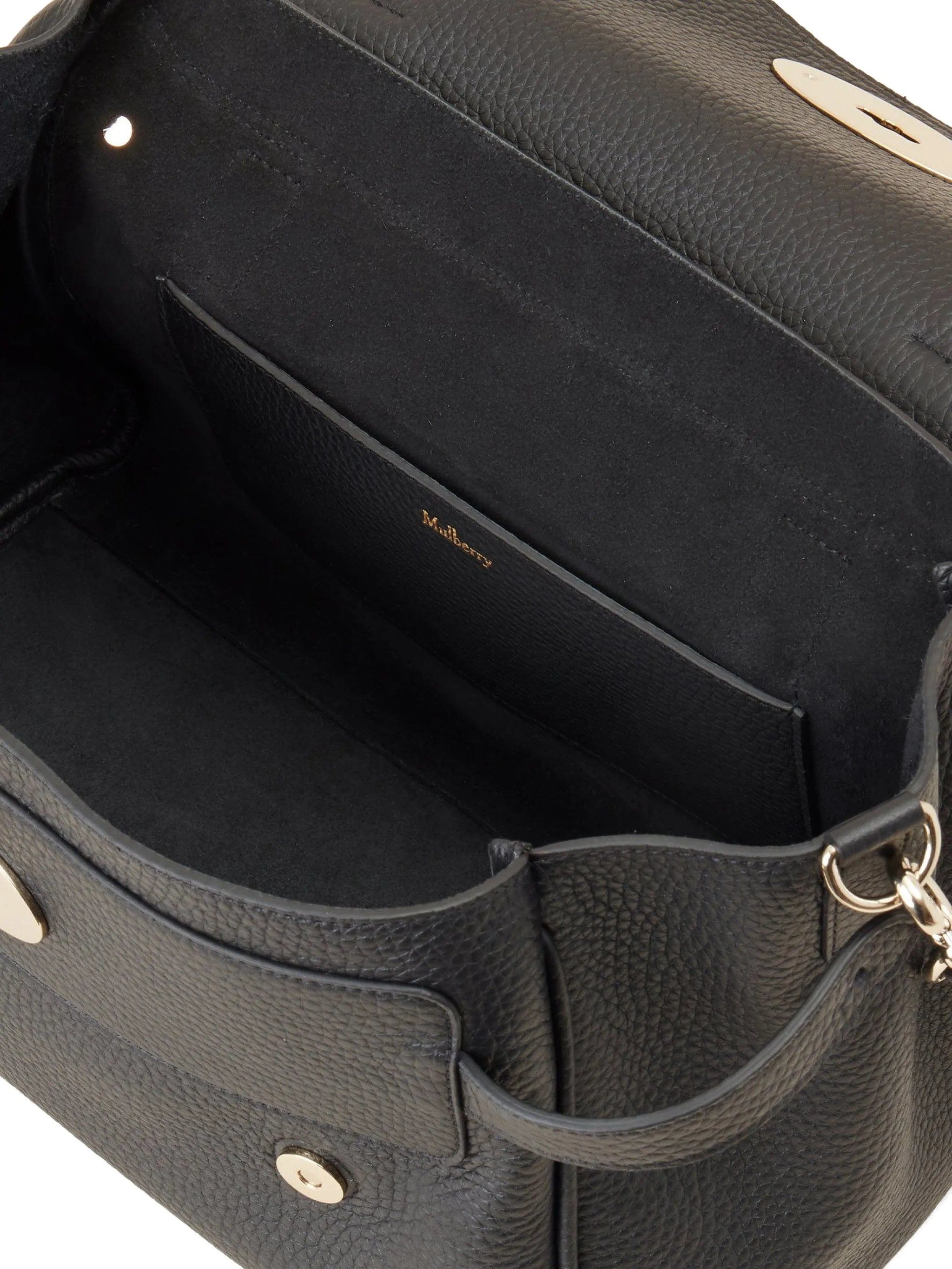 Mulberry Alexa braided handle buckle tote bag