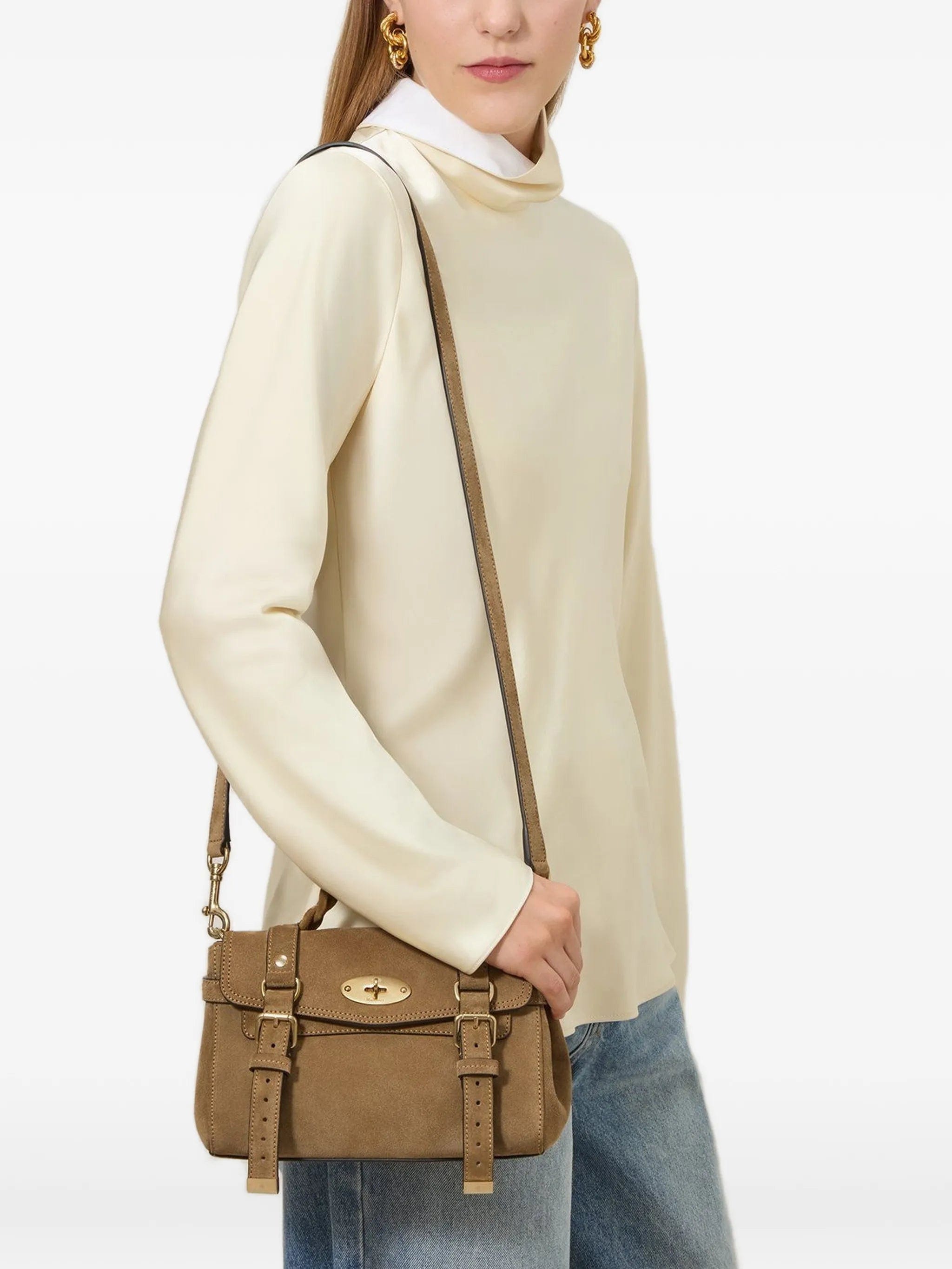 Mulberry mini Alexa braided - handle tote bag