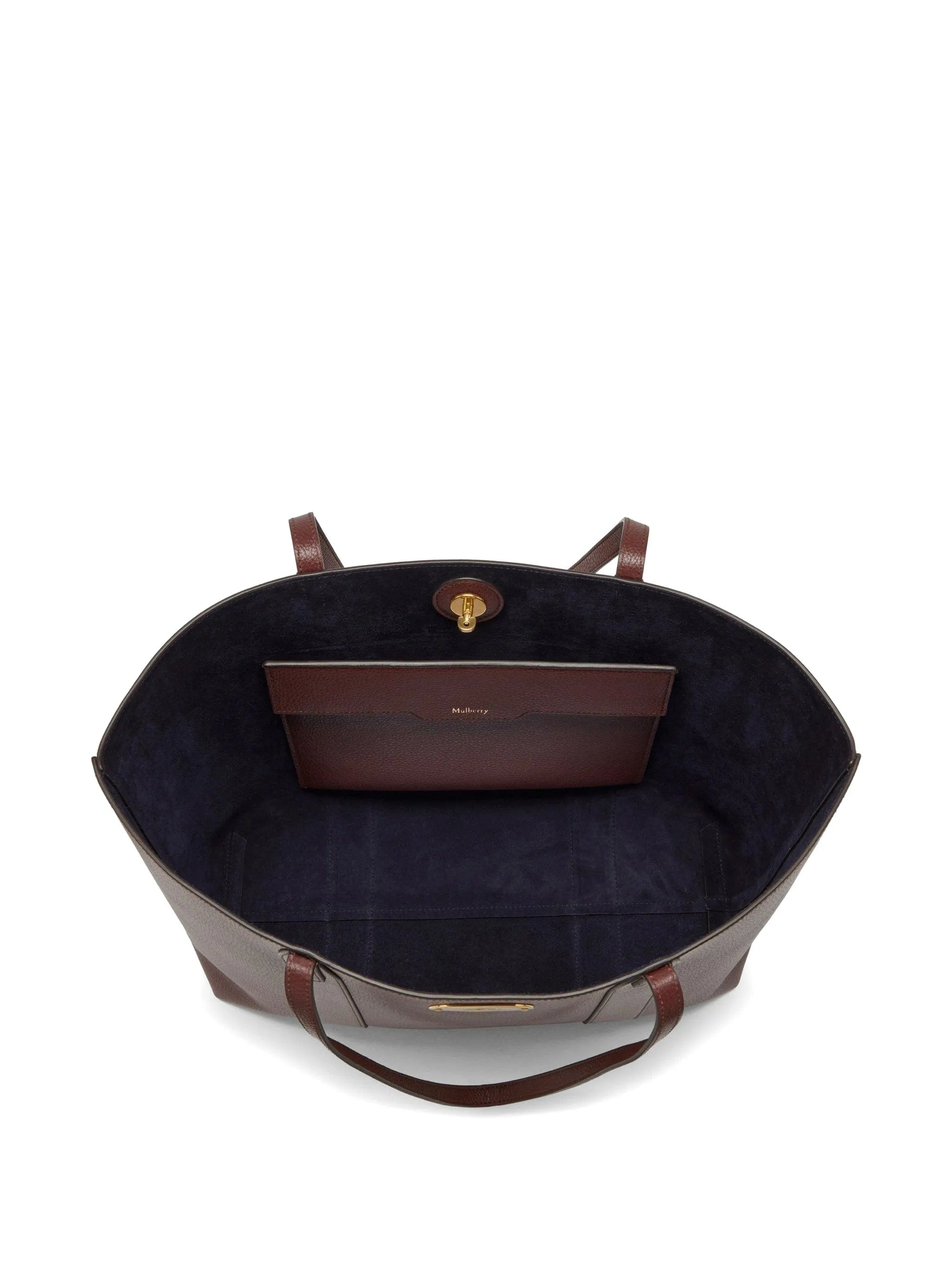 Mulberry Bayswater grained tote bag