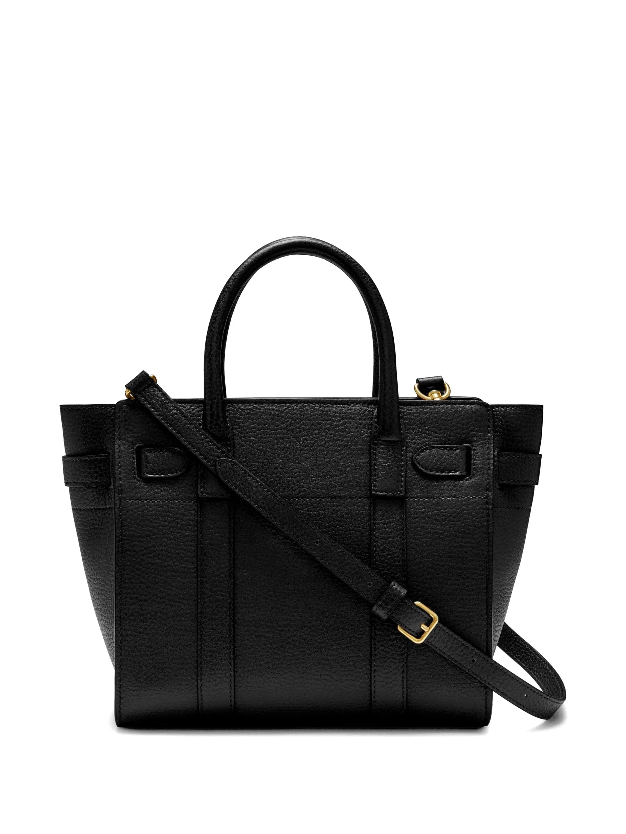 Mulberry mini zipped Bayswater tote