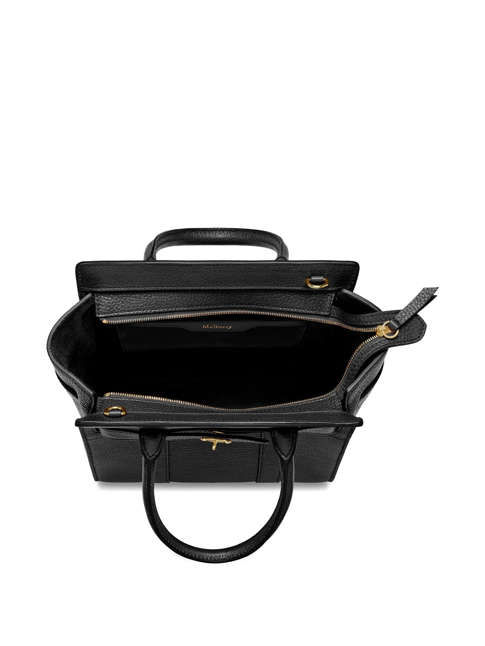 Mulberry mini zipped Bayswater tote
