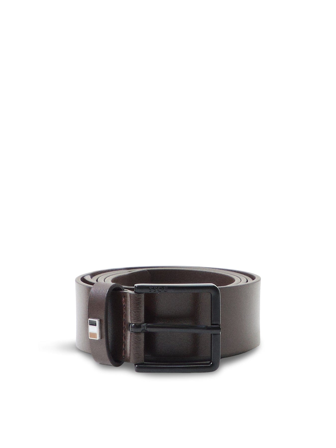 BOSS Ther B Flag Casual Belt Brown