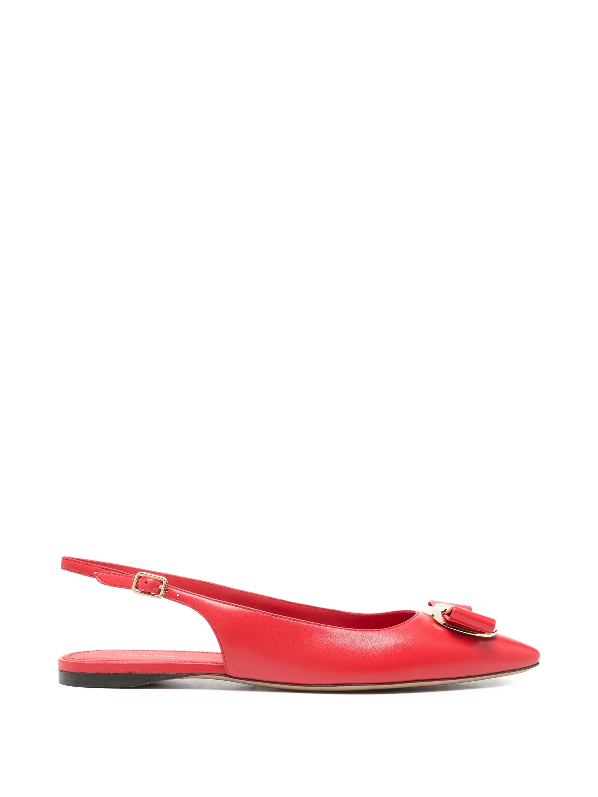 Ferragamo Zelmy bow ballet flats
