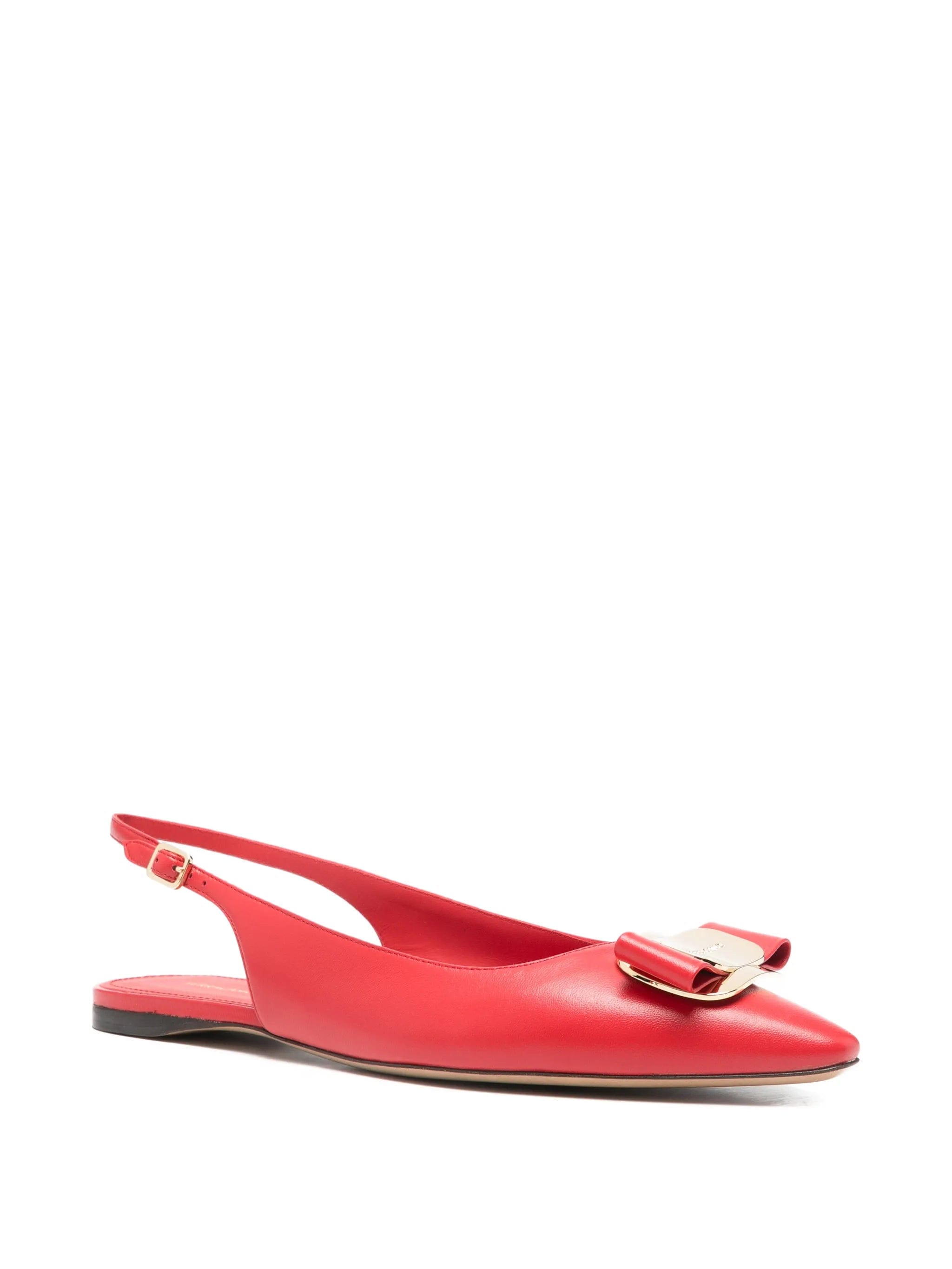 Ferragamo Zelmy bow ballet flats