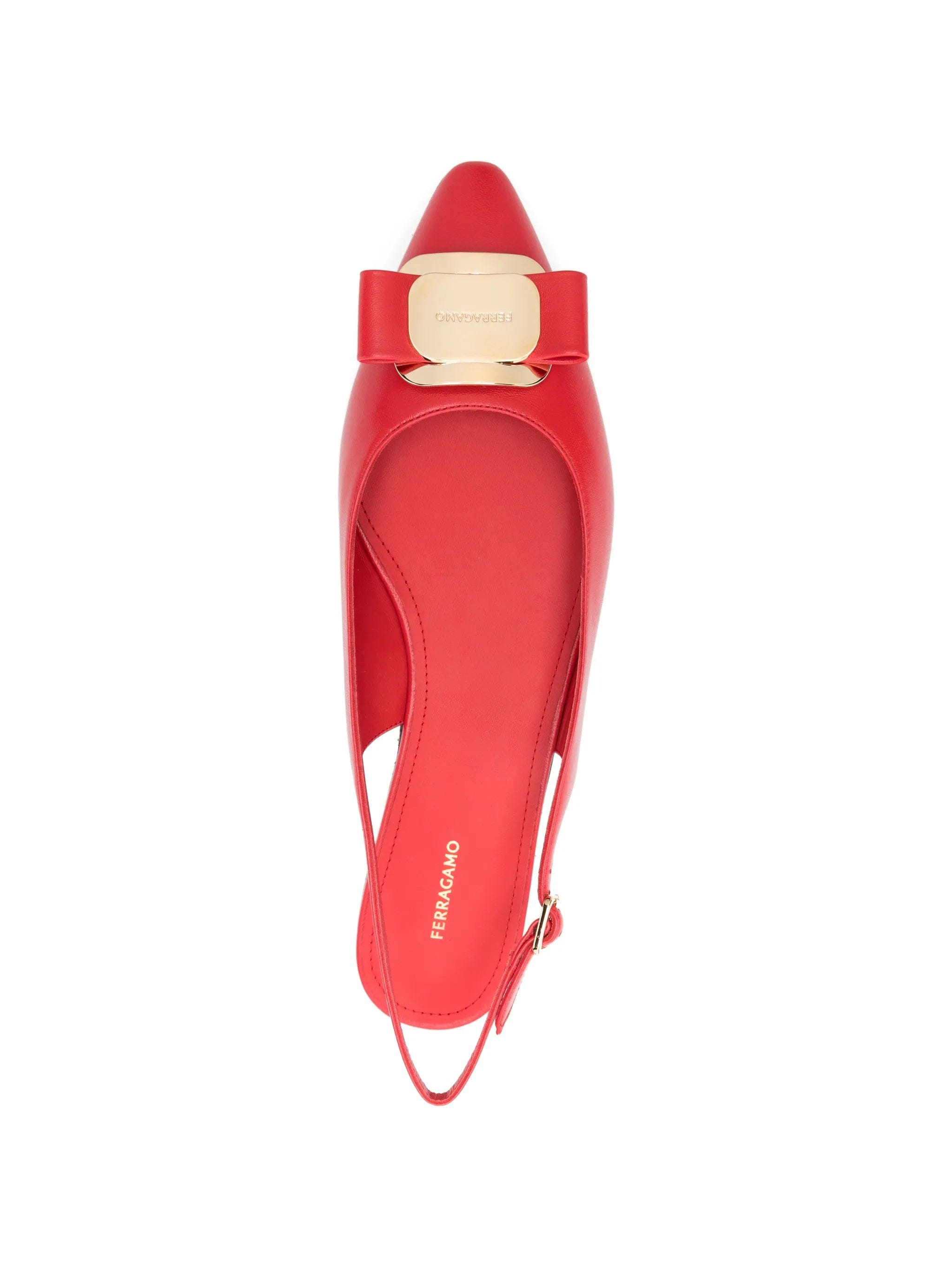 Ferragamo Zelmy bow ballet flats