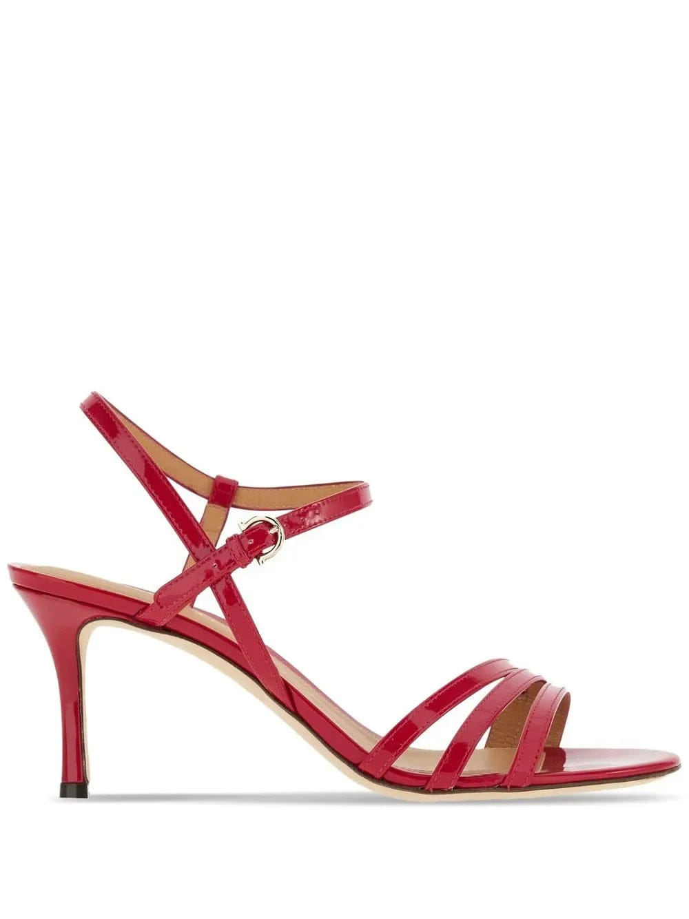 Ferragamo High - Shine Finish 70 mm Sandals