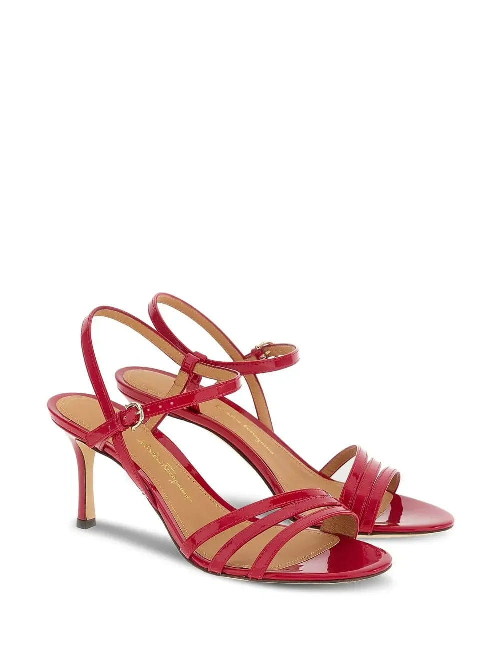Ferragamo High - Shine Finish 70 mm Sandals