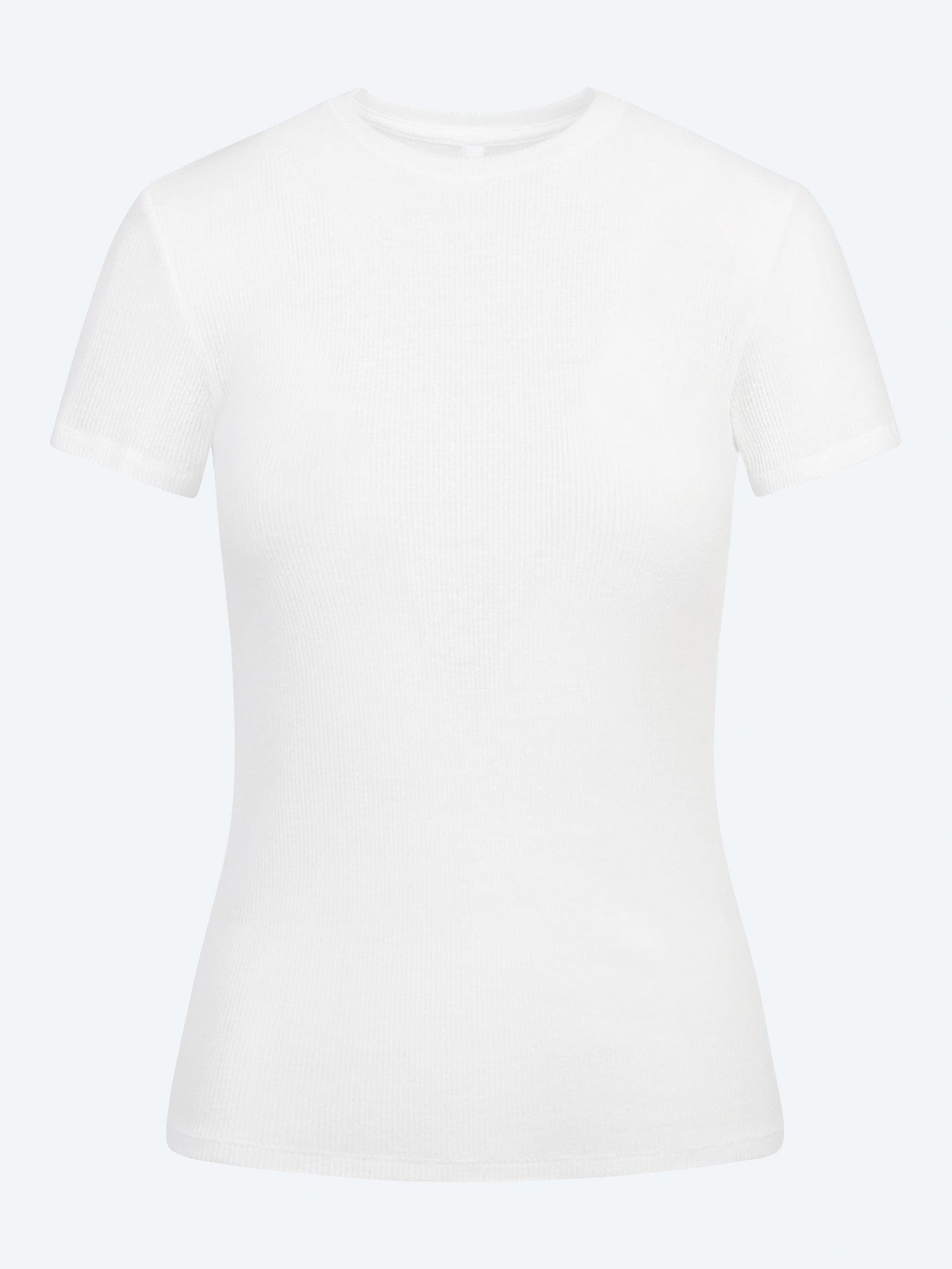 SKIMS Sheer rib crewneck t - shirt