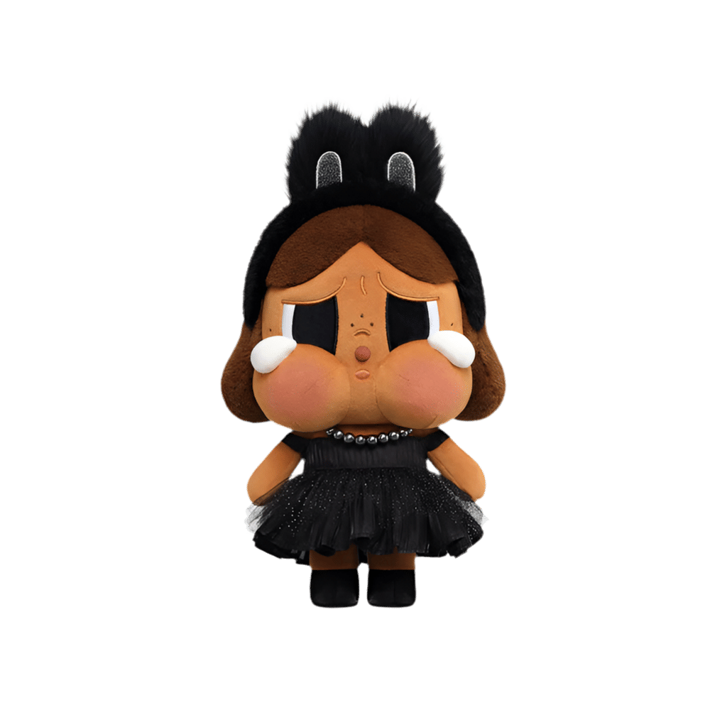 Pop Mart CRYBABY SHINY SHINY SERIES - Plush Doll (Black)