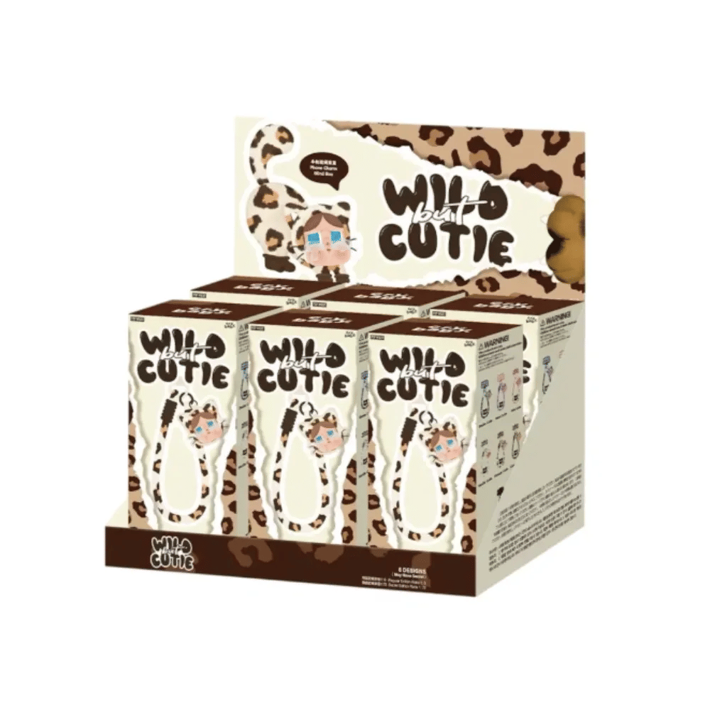 Pop Mart Crybaby Wild but Cutie Series Phone Charm Sealed Case (6 Blind Box)