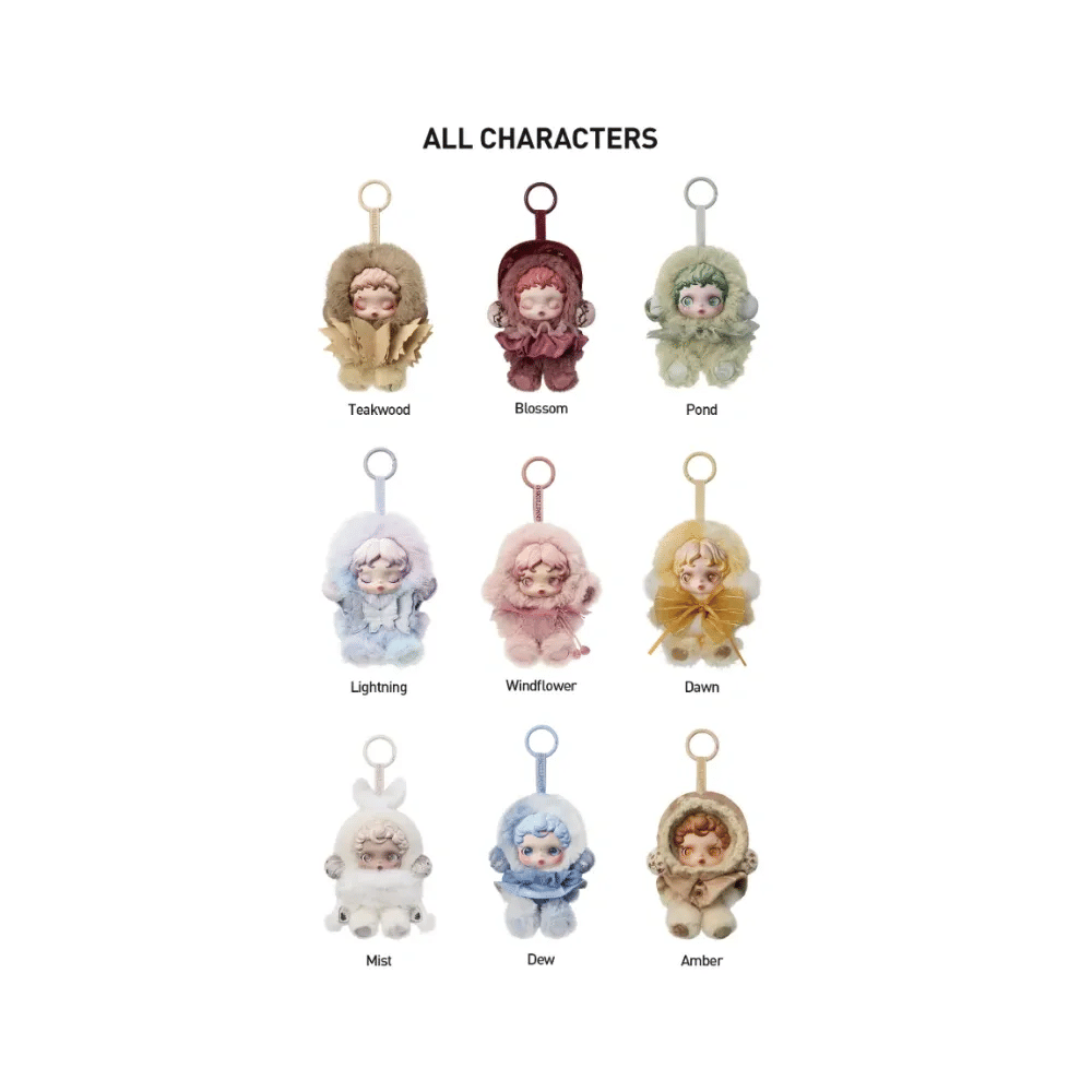 Pop Mart L'impressionnisme θSKULLPANDA Series Plush Doll Sealed Case (9 Blind Box)