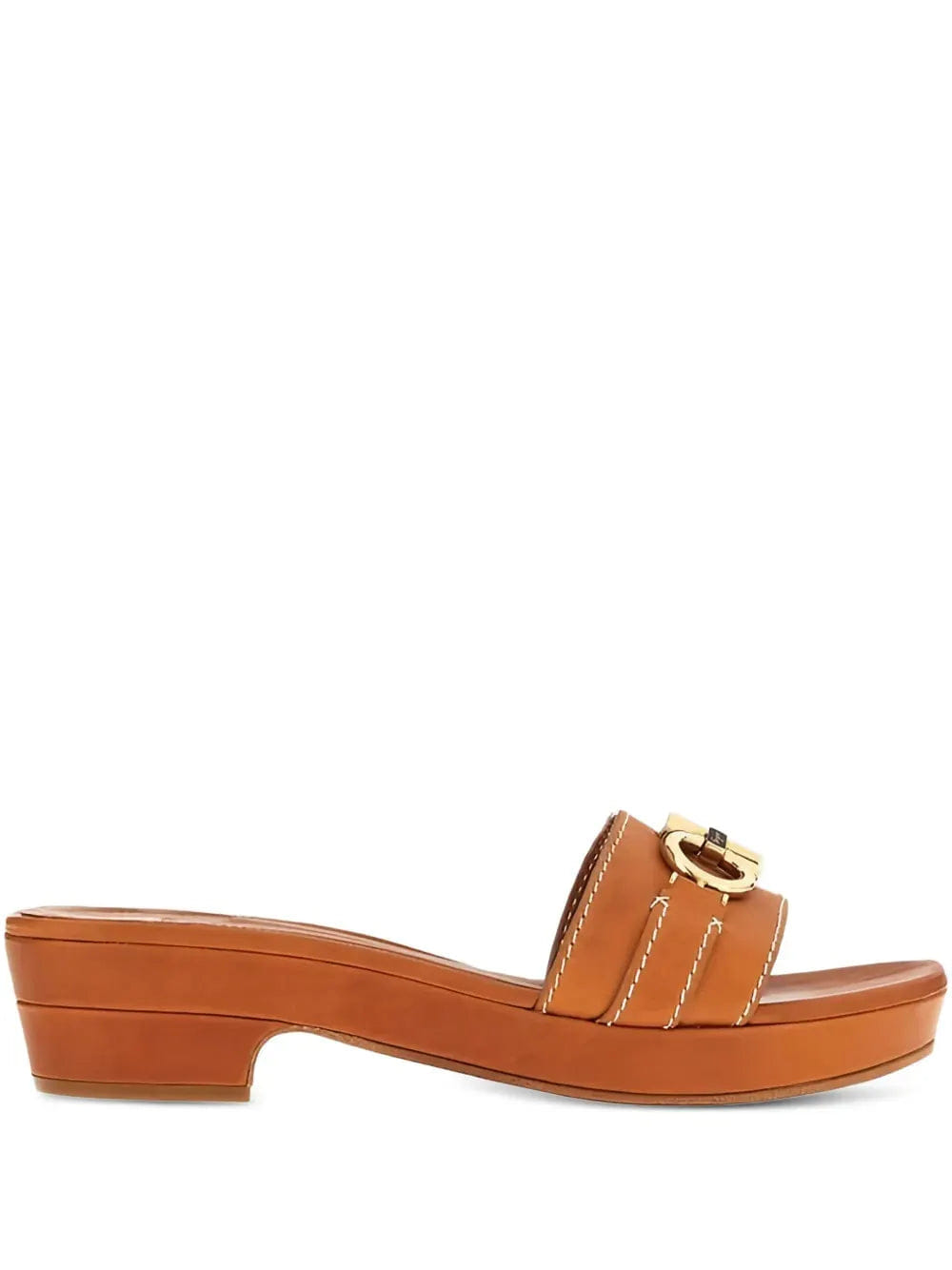 Ferragamo Leather Heeled Sandals