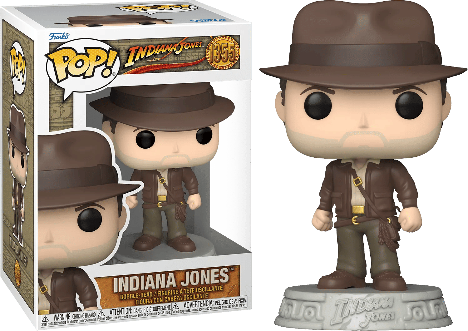 Funko Indiana Jones: Raiders of the Lost Ark - Indiana w/jacket Pop! Vinyl