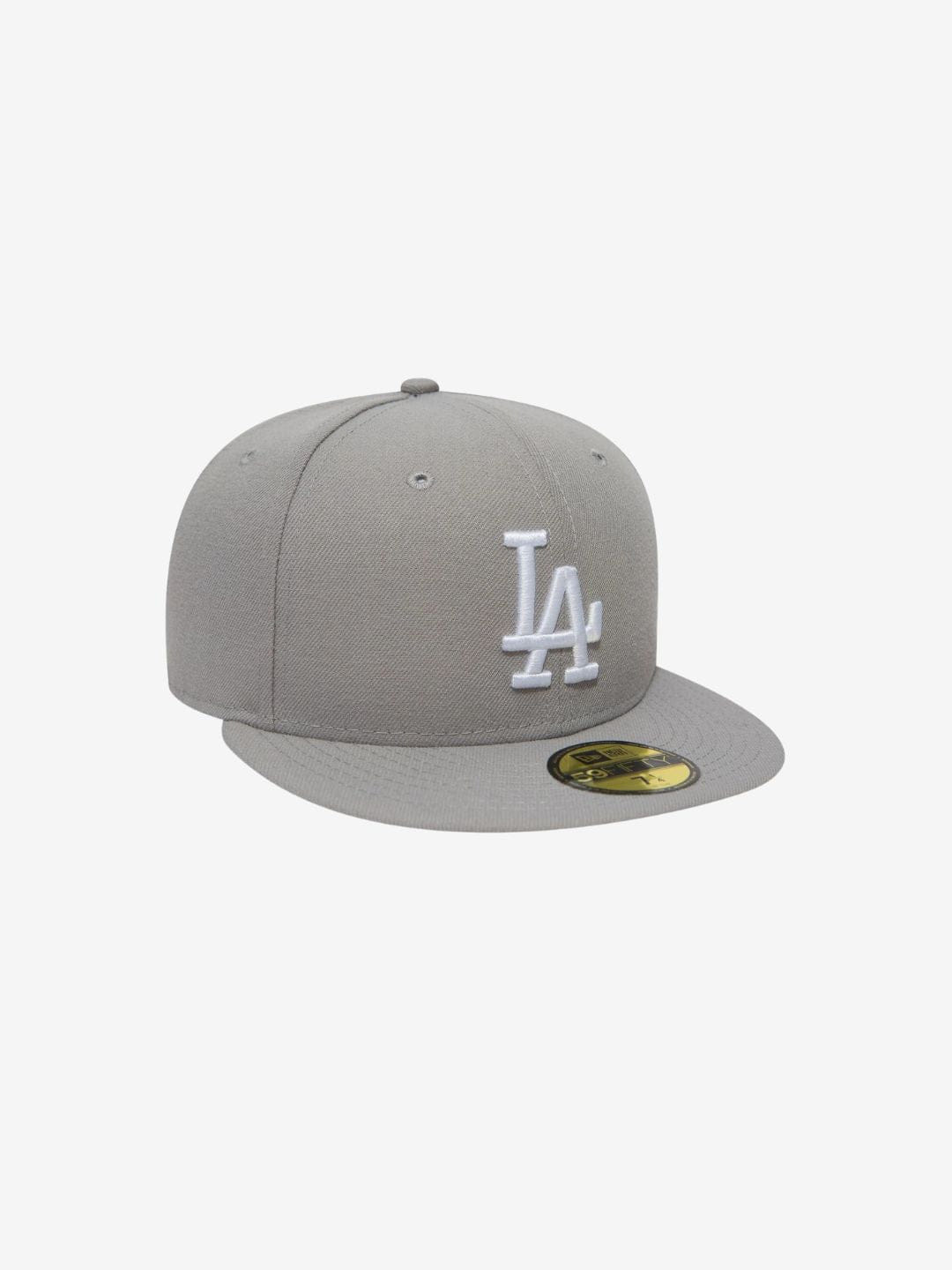 New Era LA Dodgers MLB Basic Grey 59FIFTY Fitted Cap