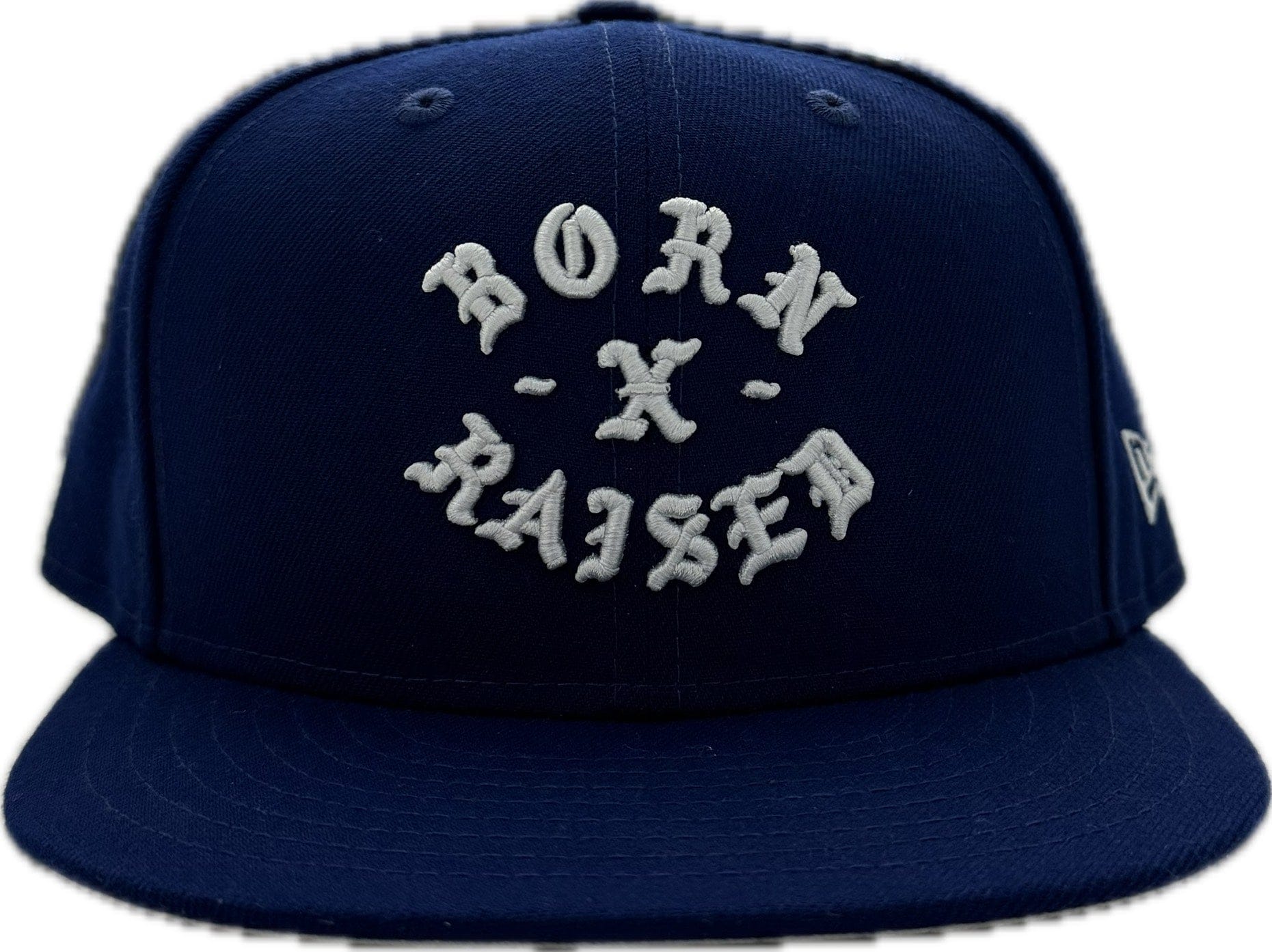 New Era Born x Raised Rocker New Era Fitted Hat Blue