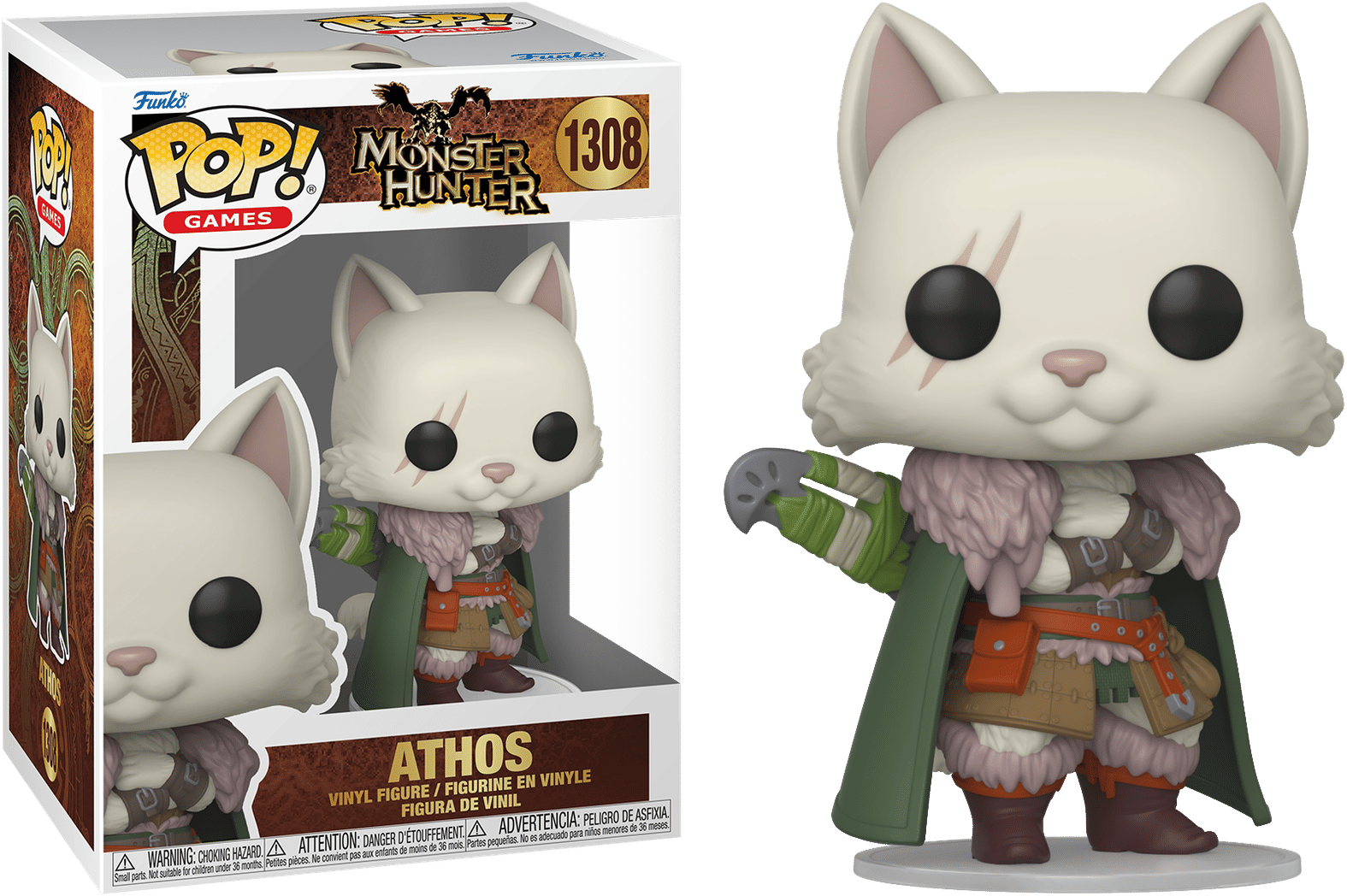 Funko Monster Hunter Wilds – Athos Pop! Vinyl